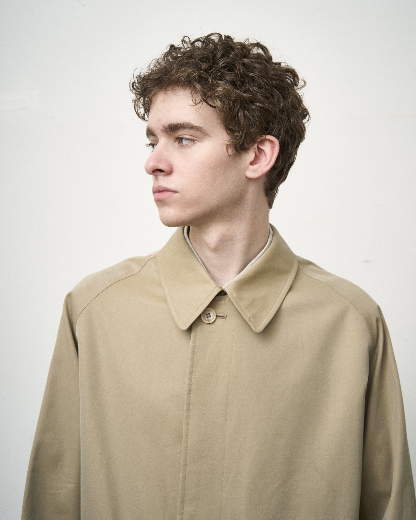【 26FW 】ANATOMICA SINGLE RAGLAN COAT I / BEIGE