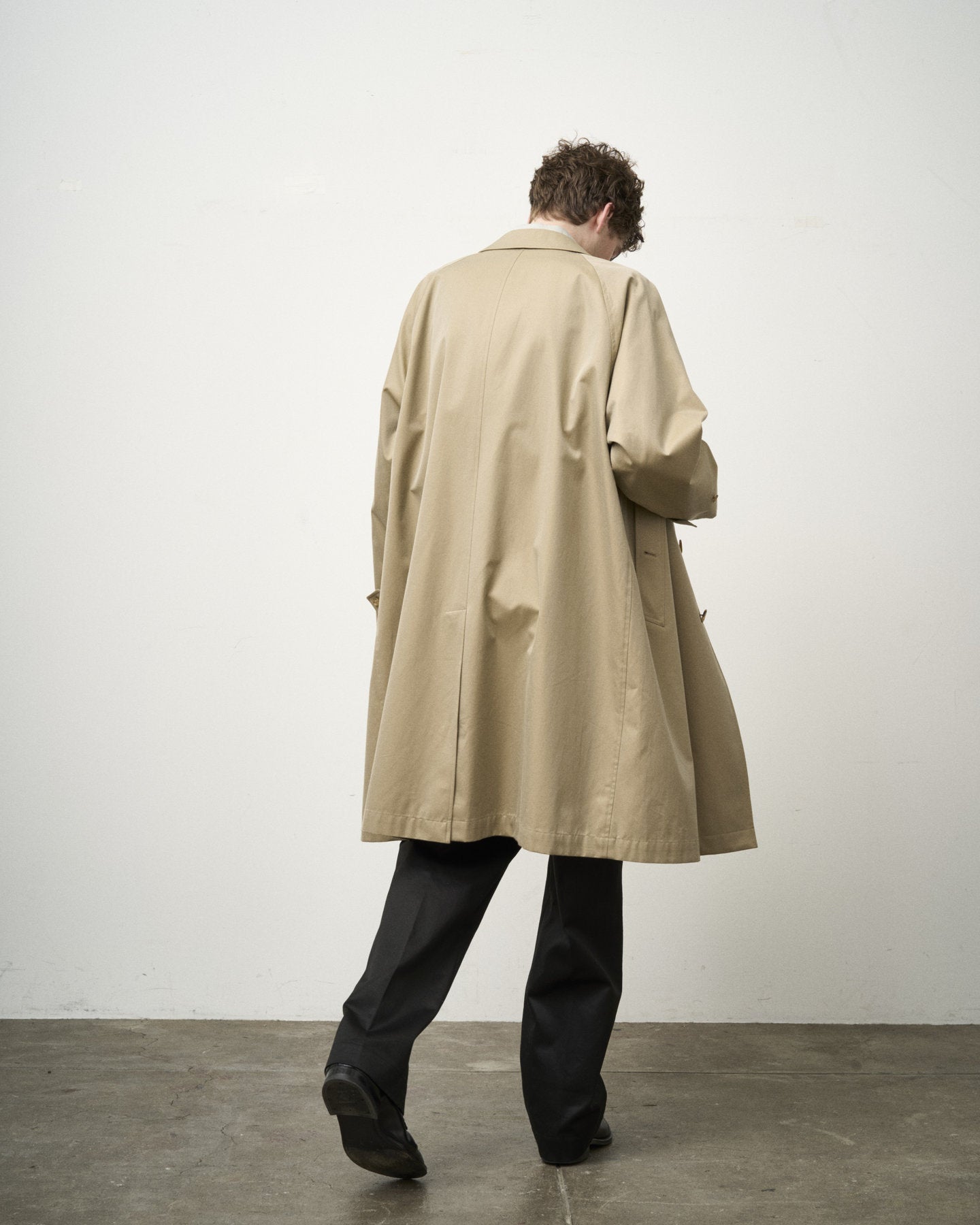 【 26FW 】ANATOMICA SINGLE RAGLAN COAT I / BEIGE