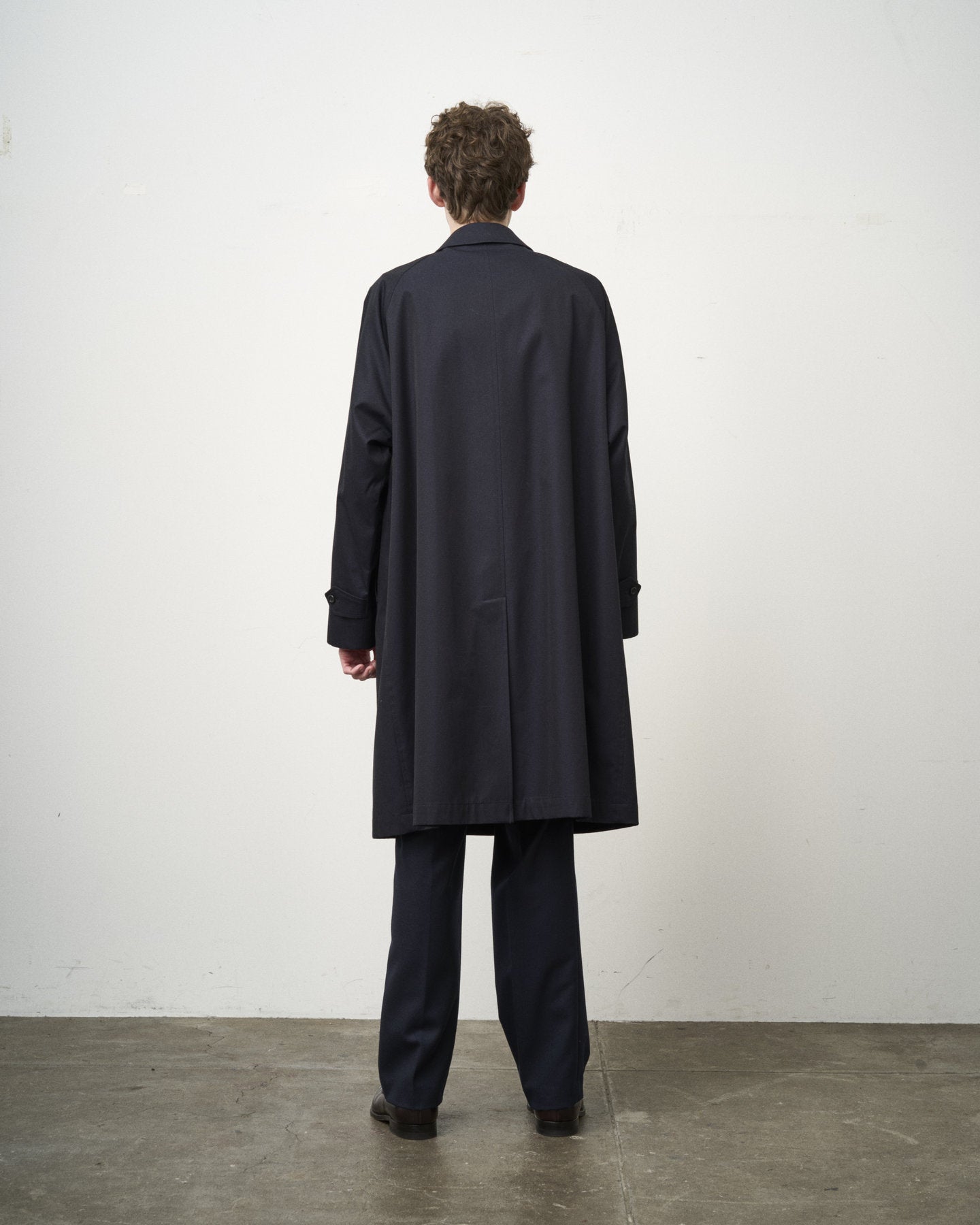 【 26FW 】ANATOMICA SINGLE RAGLAN COAT Ⅰ / NAVY