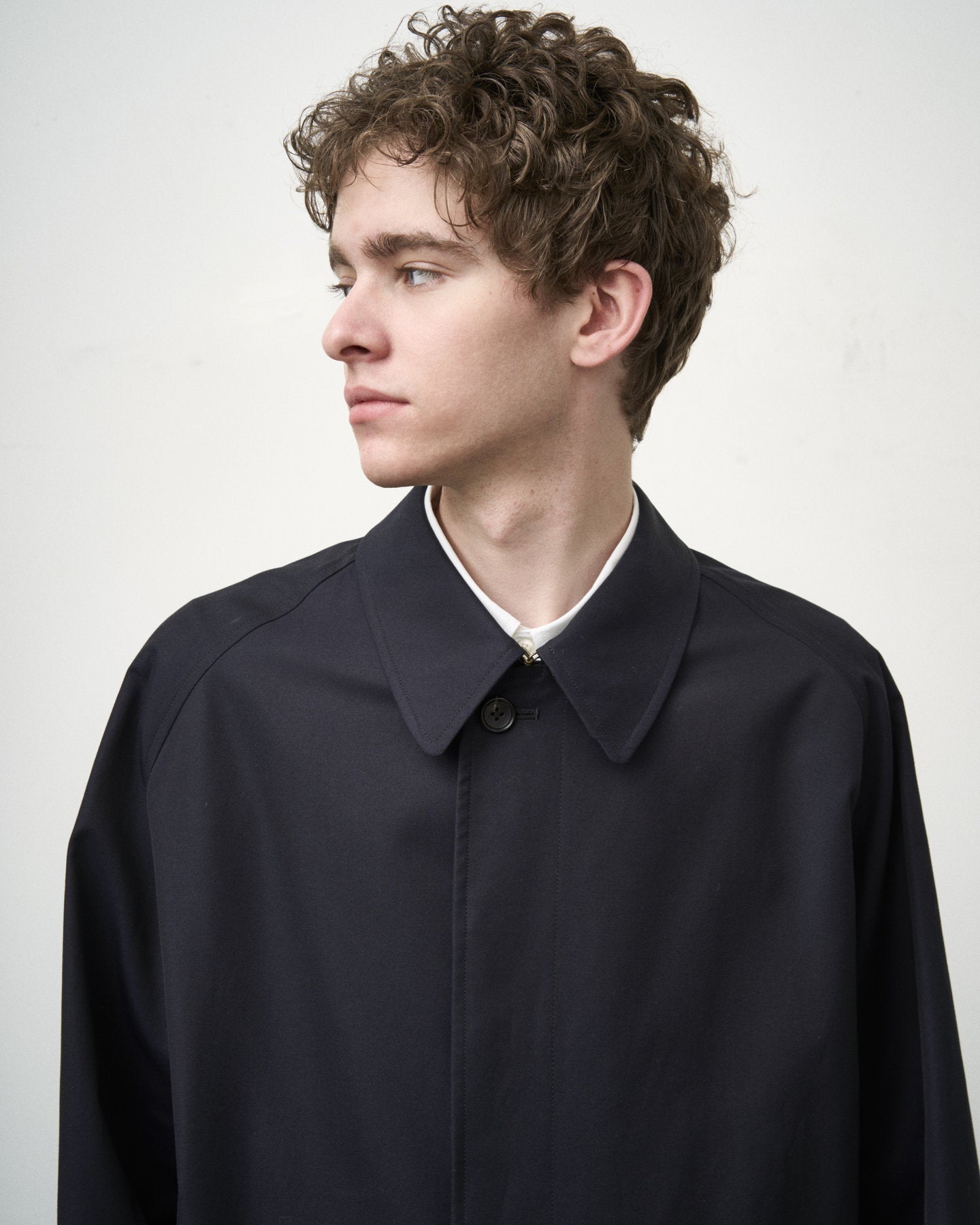 【 26FW 】ANATOMICA SINGLE RAGLAN COAT Ⅰ / NAVY