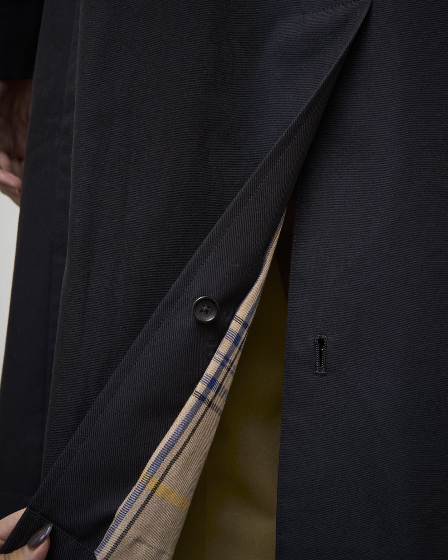 【 26FW 】ANATOMICA SINGLE RAGLAN COAT Ⅰ / NAVY