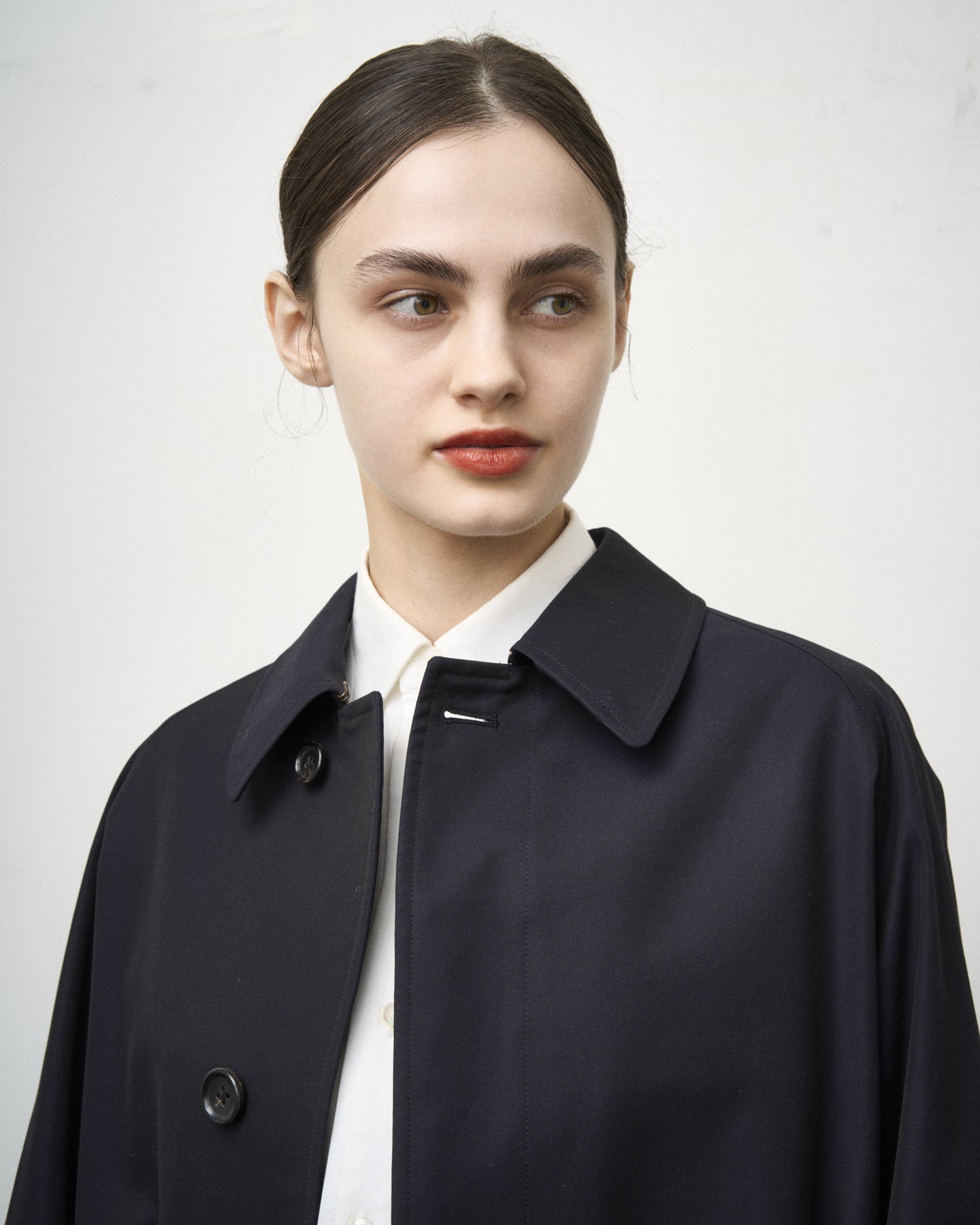 【 26FW 】ANATOMICA SINGLE RAGLAN COAT Ⅰ / NAVY