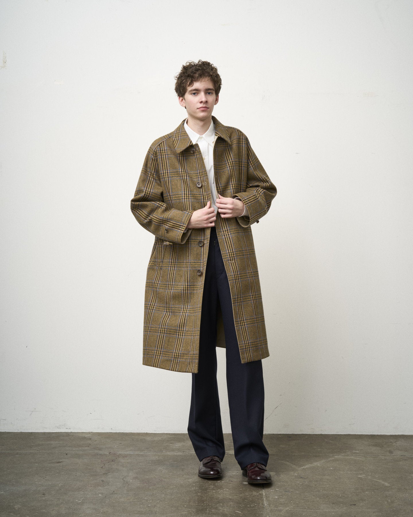 【 26FW 】ANATOMICA SINGLE RAGLAN COAT Ⅱ REVERSIBLE / BEIGE