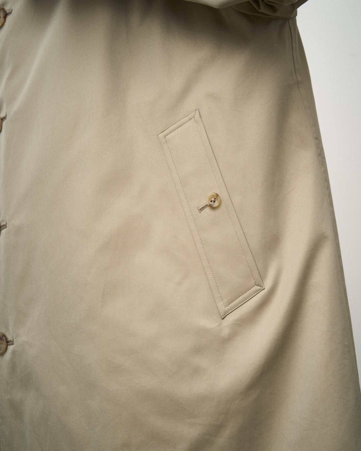 【 26FW 】ANATOMICA SINGLE RAGLAN COAT Ⅱ REVERSIBLE / BEIGE