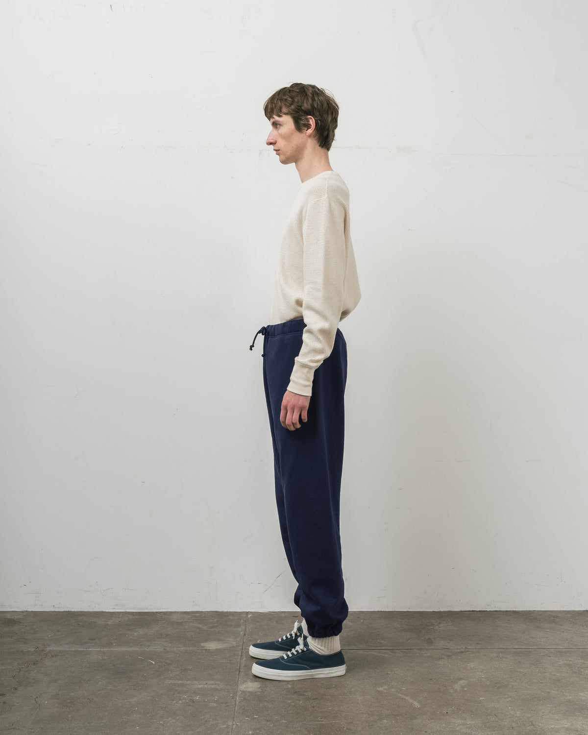 【 26FW 】 ANATOMICA SWEAT PANTS / NAVY