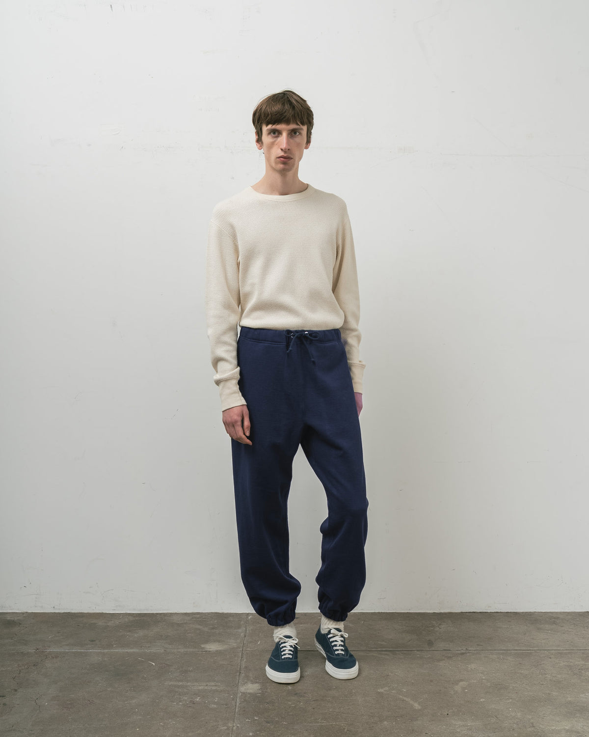 【 26FW 】 ANATOMICA SWEAT PANTS / NAVY