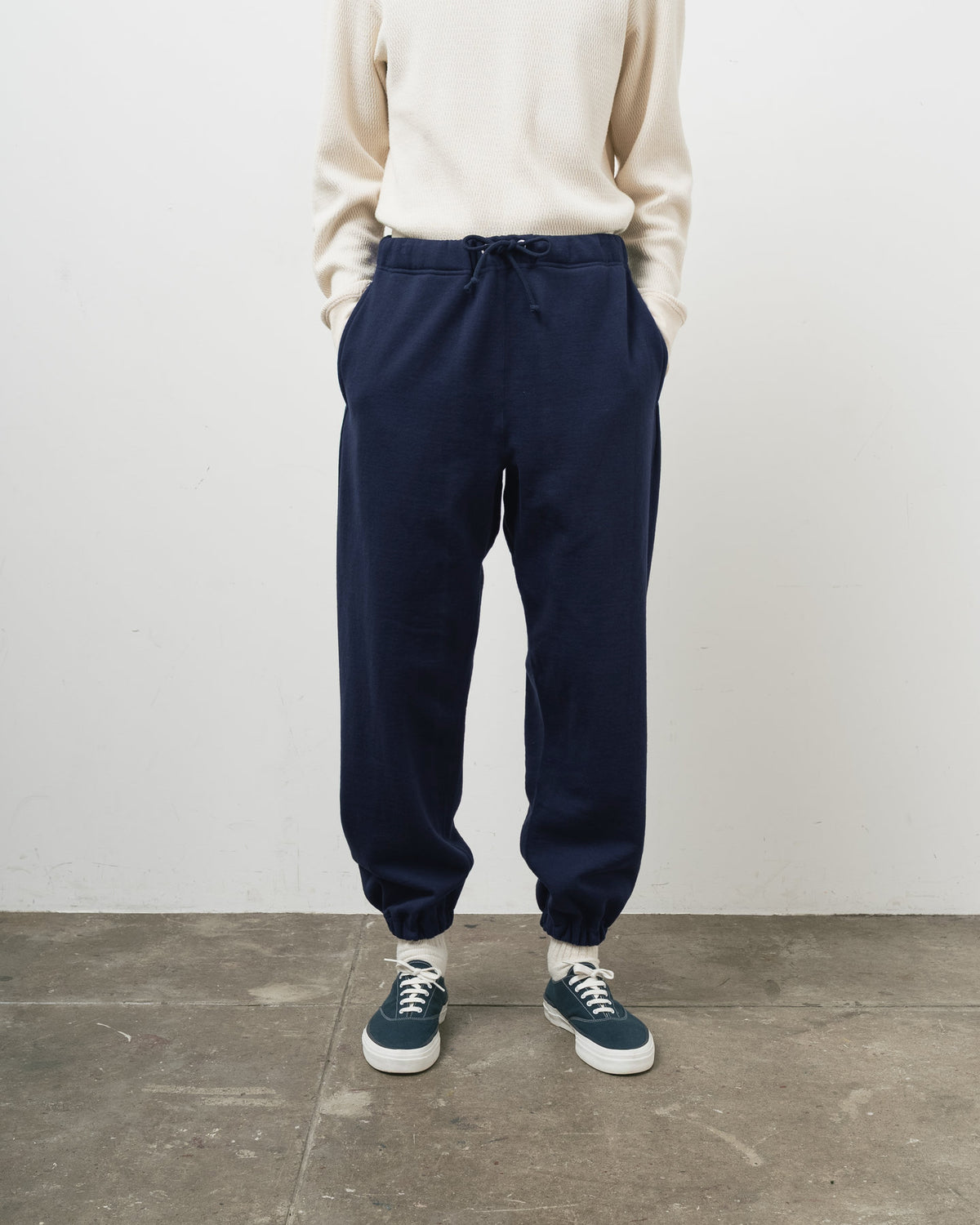 【 26FW 】 ANATOMICA SWEAT PANTS / NAVY