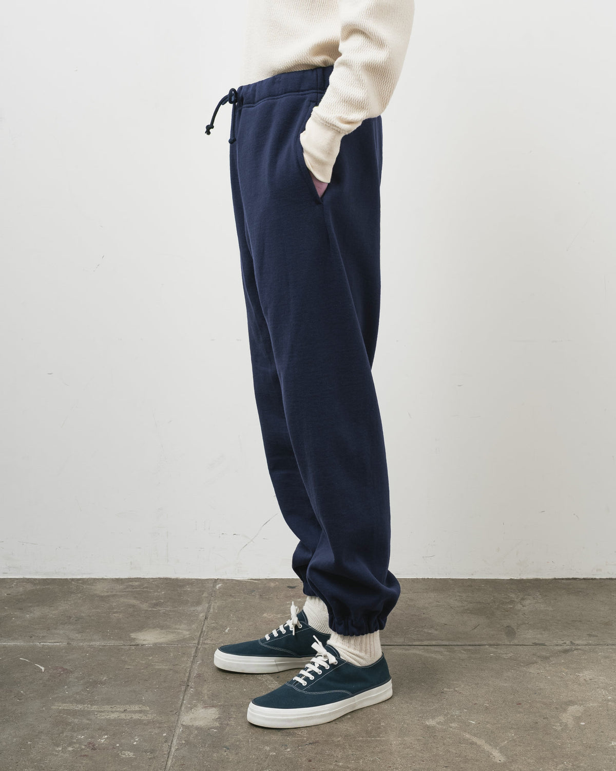 【 26FW 】 ANATOMICA SWEAT PANTS / NAVY