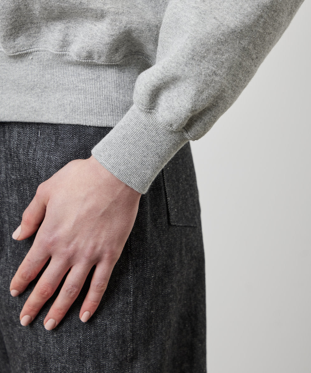 【 26FW 】 ANATOMICA SWEAT RAGLAN CREW NECK / GREY