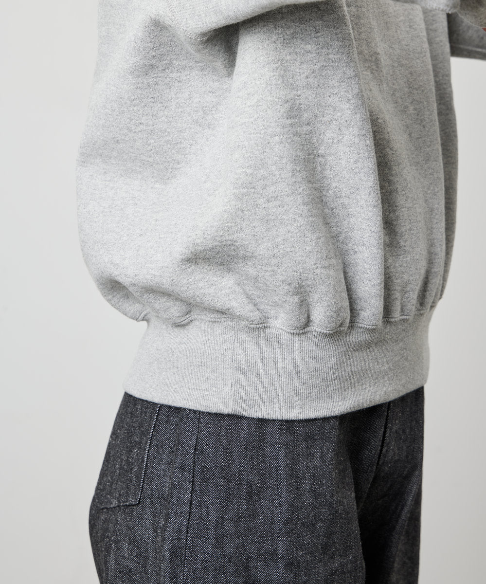 【 26FW 】 ANATOMICA SWEAT RAGLAN CREW NECK / GREY