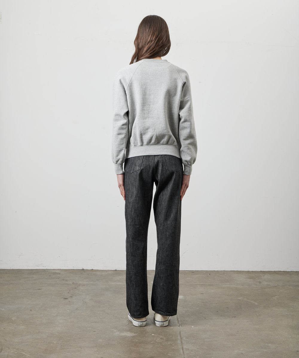【 26FW 】 ANATOMICA SWEAT RAGLAN CREW NECK / GREY