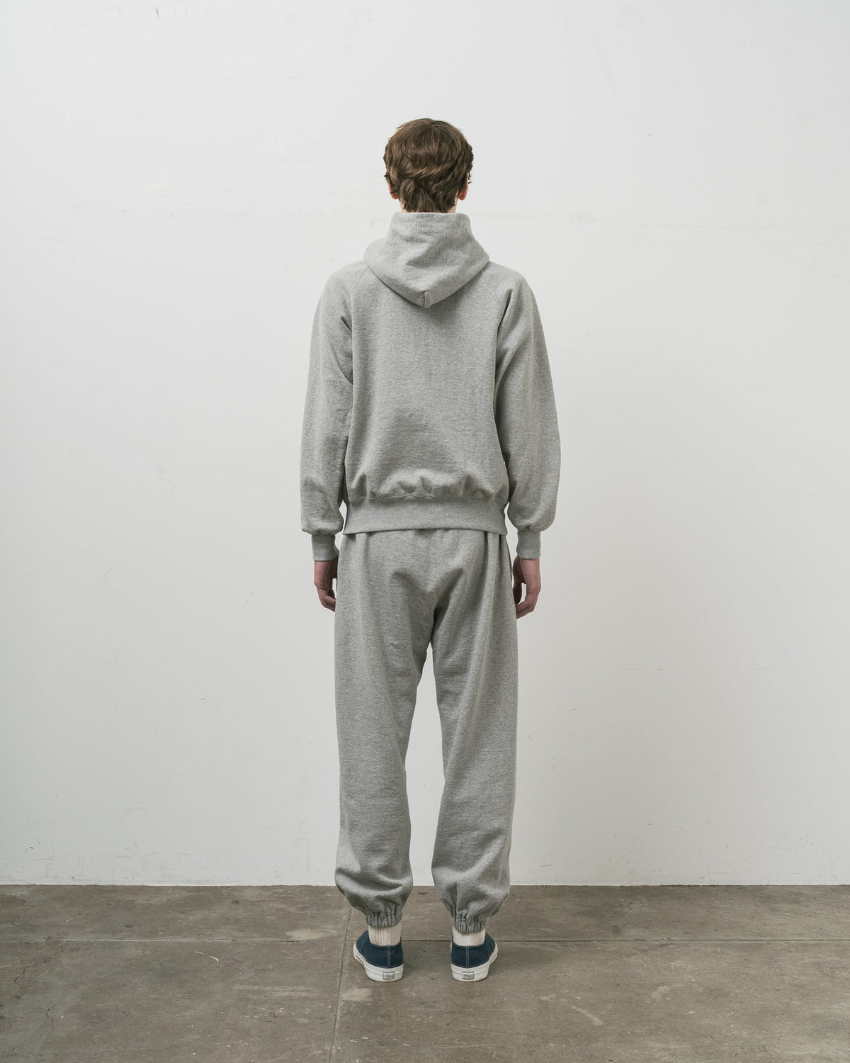 【 26FW 】 ANATOMICA SWEAT RAGLAN PARKA / GREY