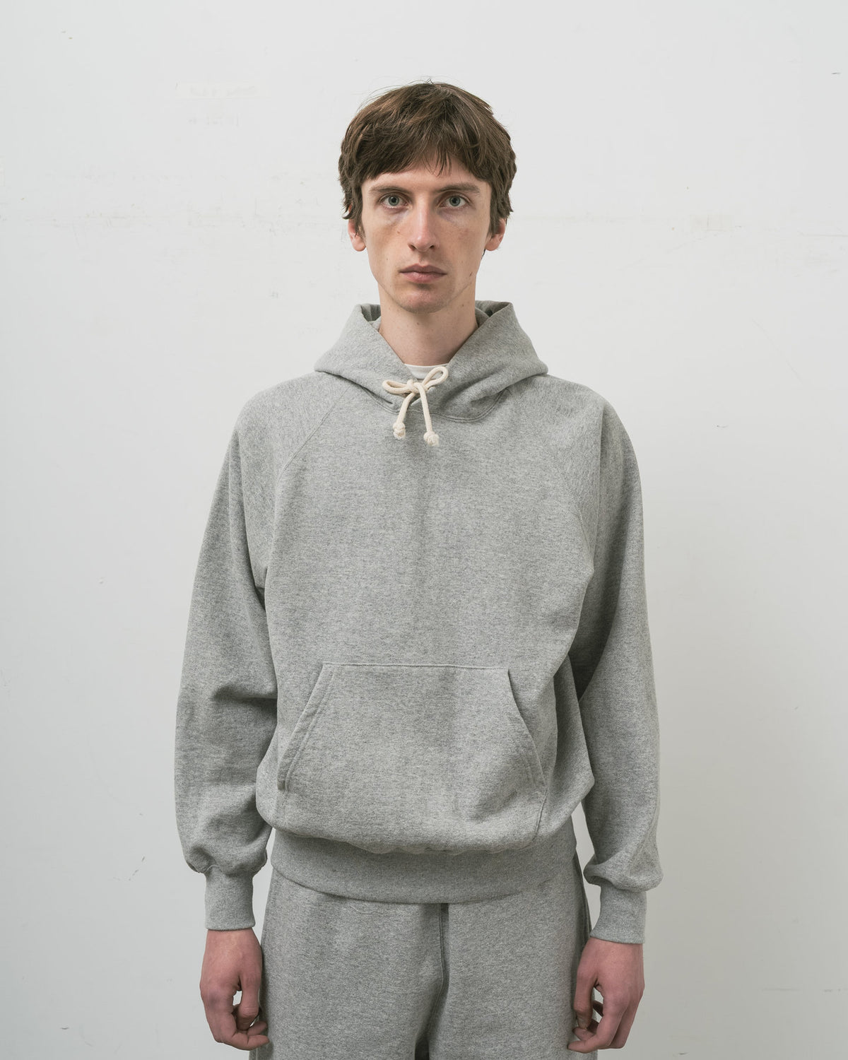 【 26FW 】 ANATOMICA SWEAT RAGLAN PARKA / GREY