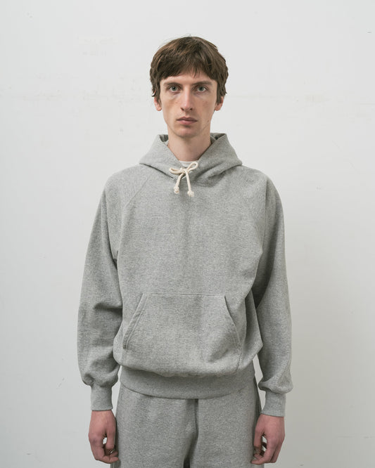 【 26FW 】 ANATOMICA SWEAT RAGLAN PARKA / GREY