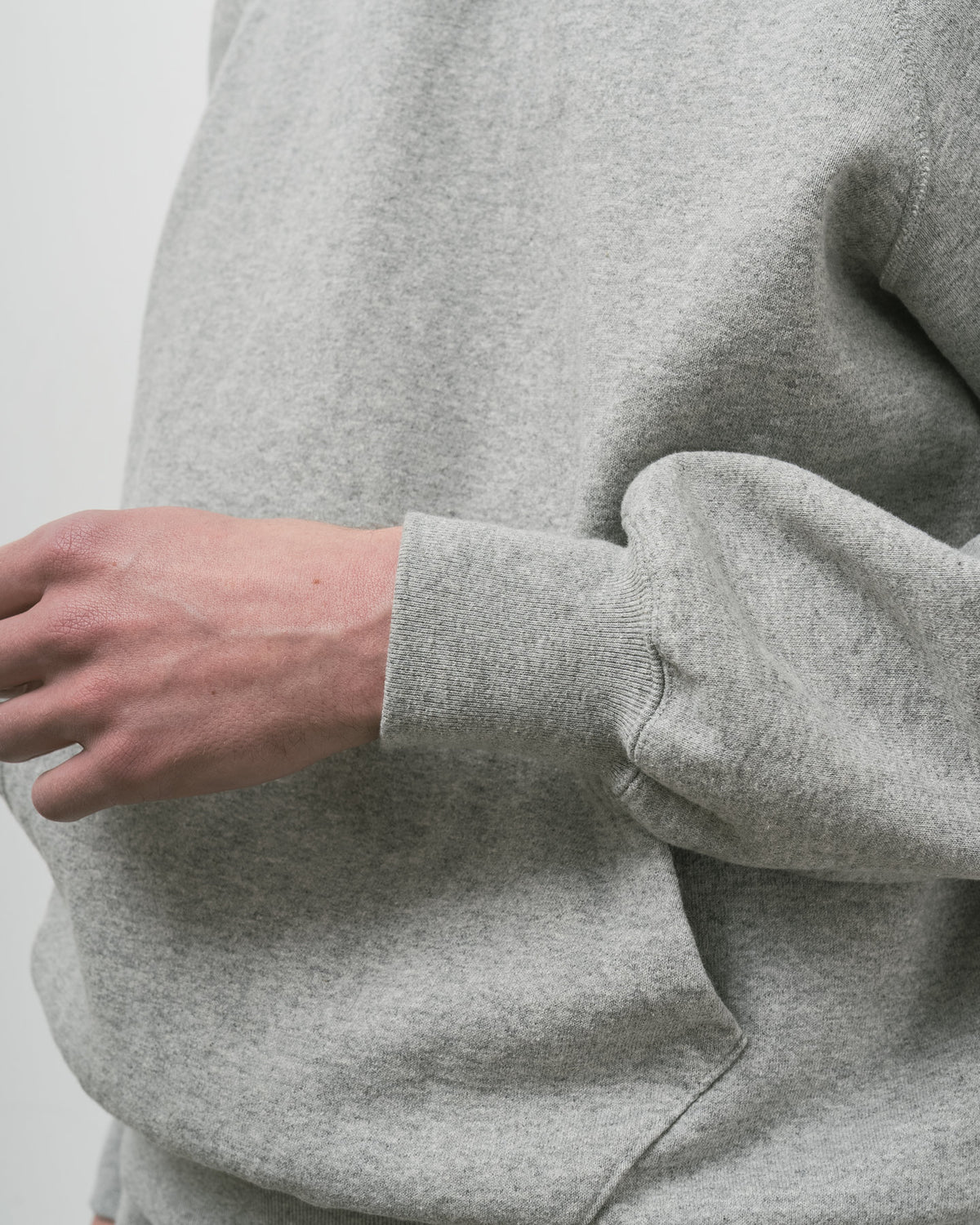 【 26FW 】 ANATOMICA SWEAT RAGLAN PARKA / GREY