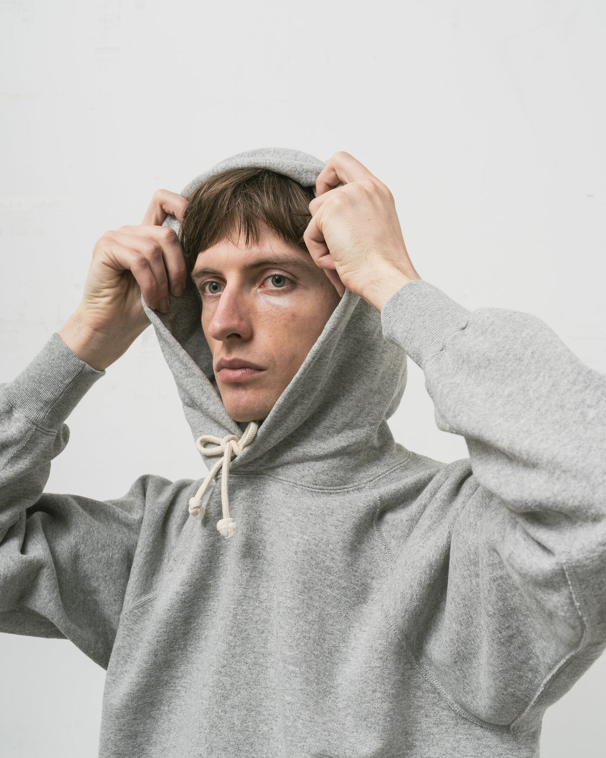 【 26FW 】 ANATOMICA SWEAT RAGLAN PARKA / GREY
