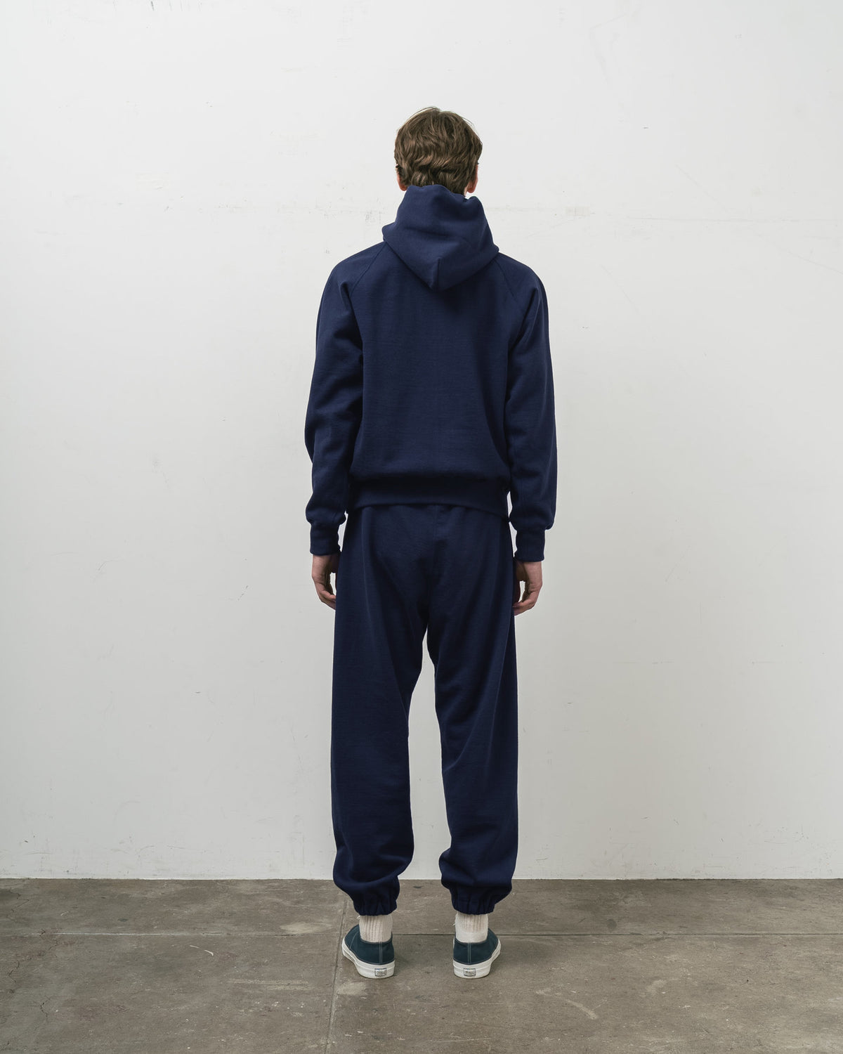 【 26FW 】 ANATOMICA SWEAT RAGLAN PARKA / NAVY