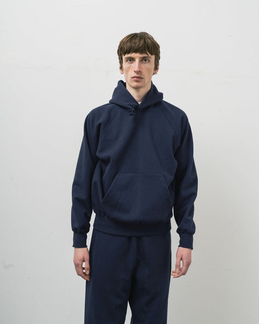 【 26FW 】 ANATOMICA SWEAT RAGLAN PARKA / NAVY