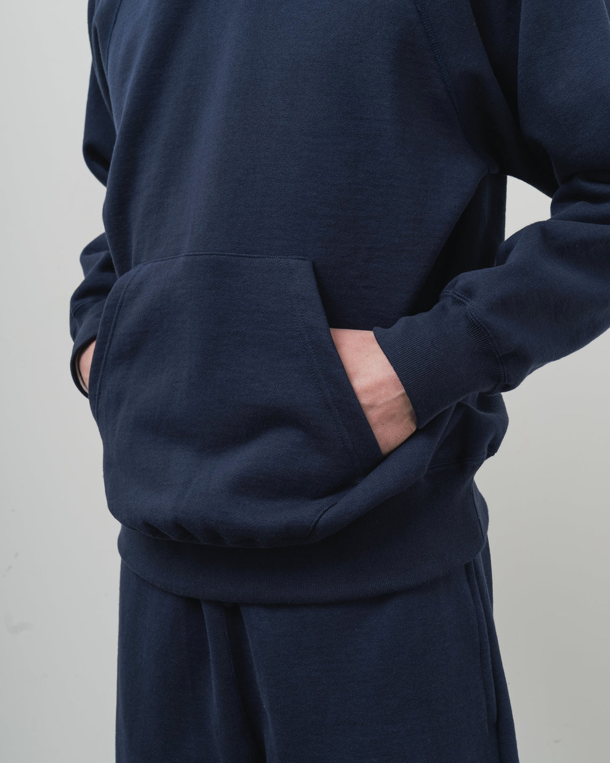 【 26FW 】 ANATOMICA SWEAT RAGLAN PARKA / NAVY
