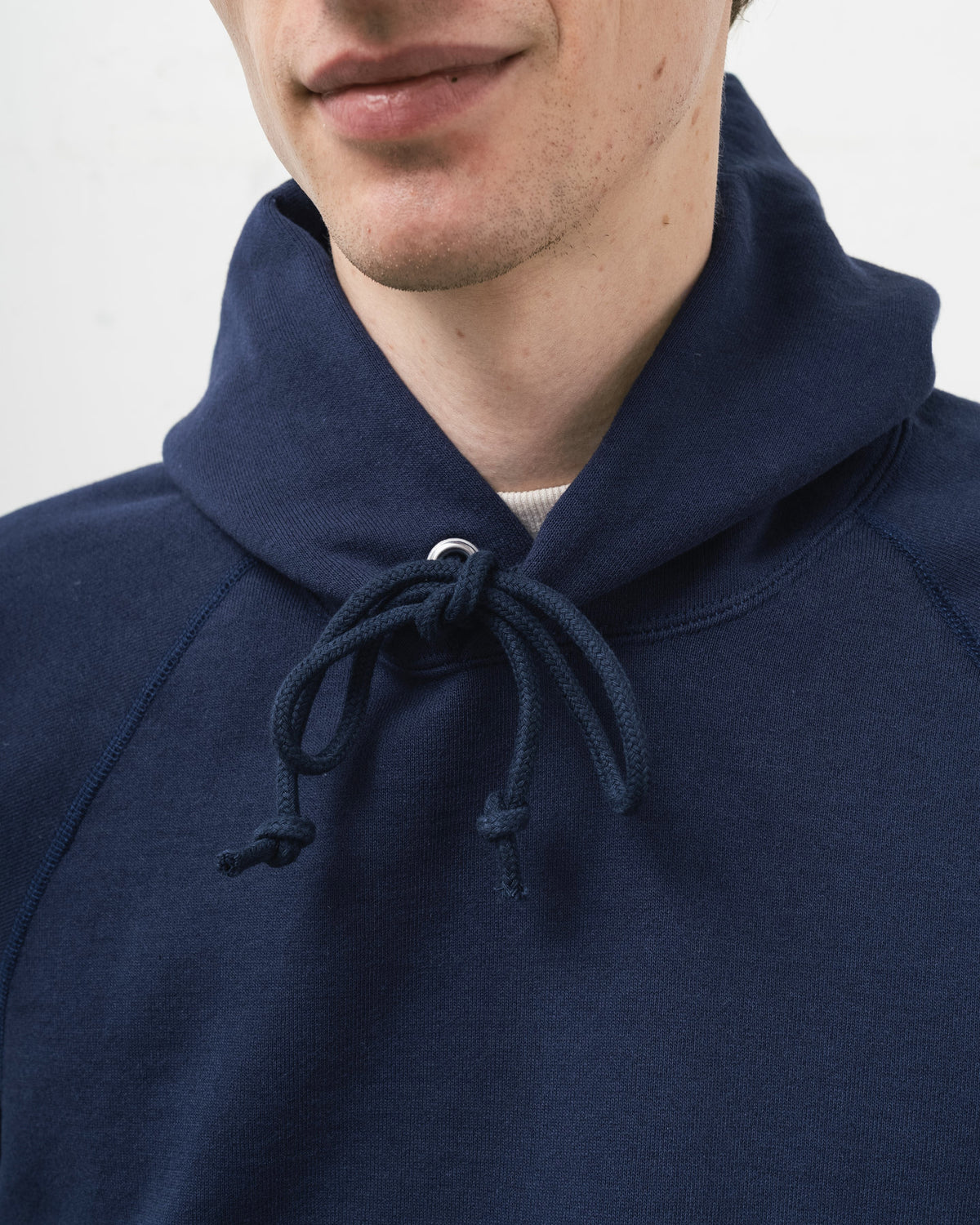 【 26FW 】 ANATOMICA SWEAT RAGLAN PARKA / NAVY