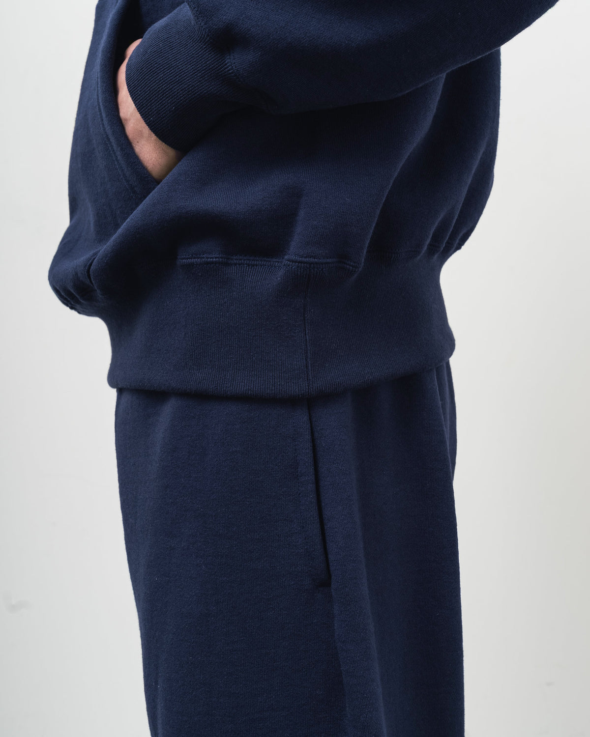 【 26FW 】 ANATOMICA SWEAT RAGLAN PARKA / NAVY
