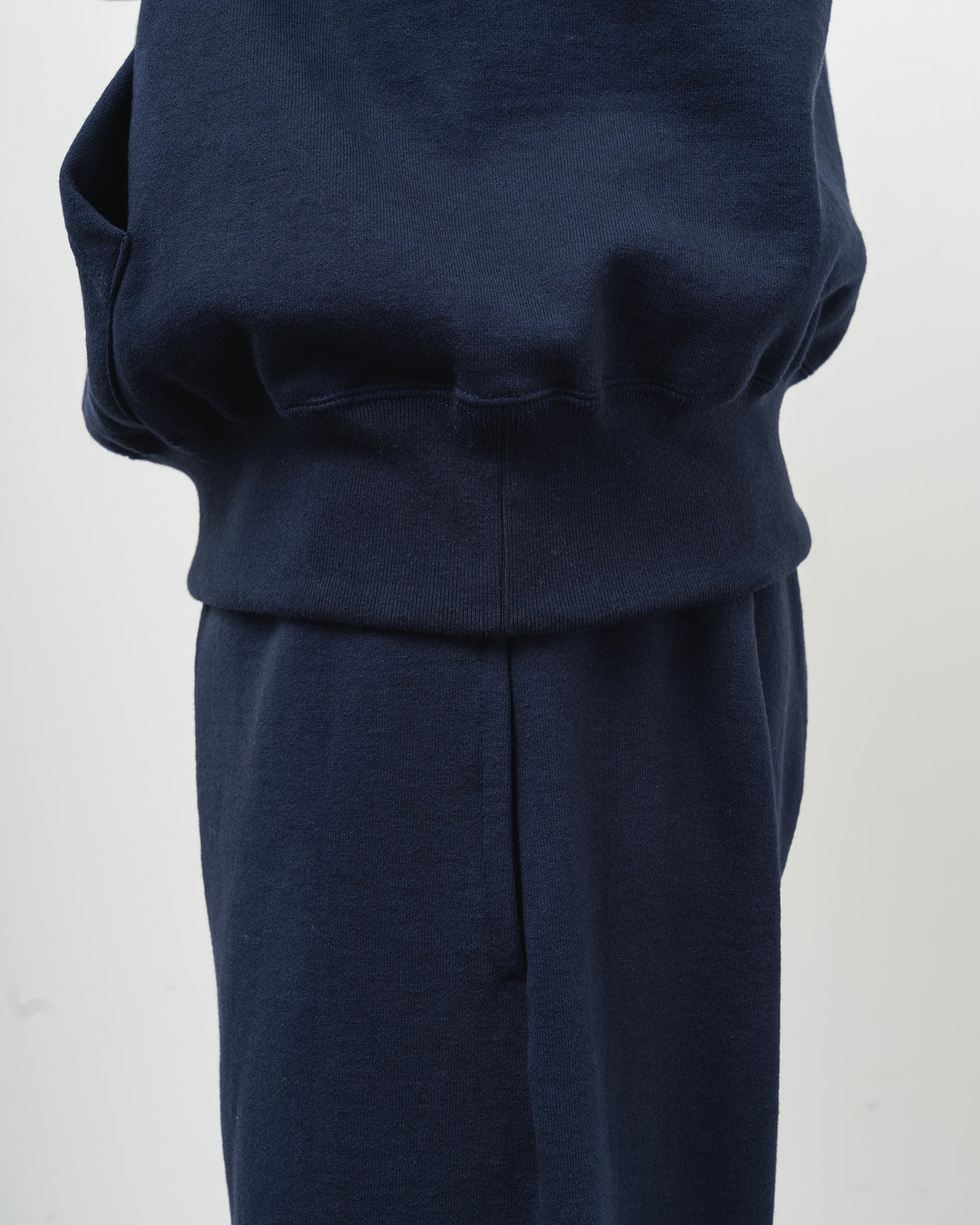【 26FW 】 ANATOMICA SWEAT RAGLAN PARKA / NAVY
