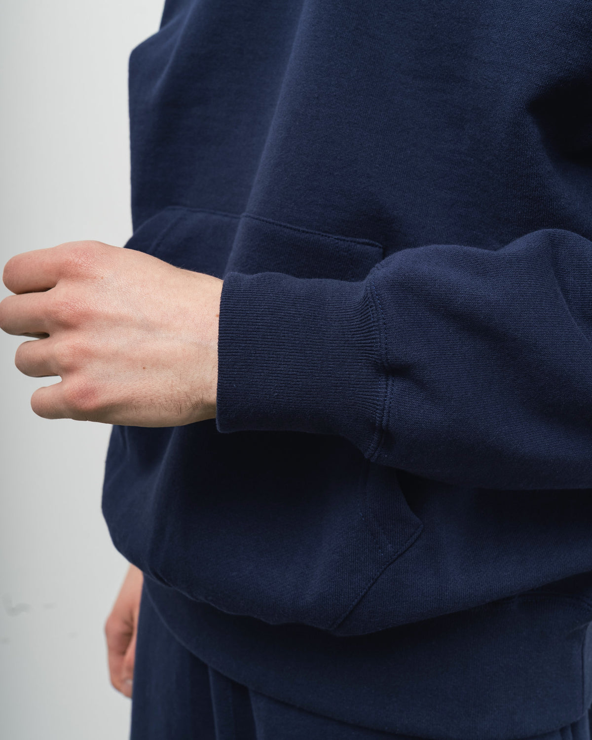 【 26FW 】 ANATOMICA SWEAT RAGLAN PARKA / NAVY