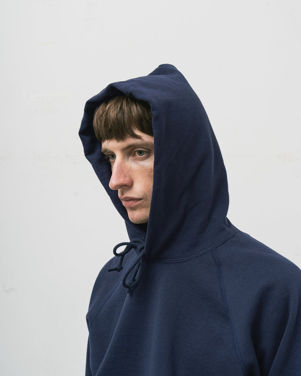 【 26FW 】 ANATOMICA SWEAT RAGLAN PARKA / NAVY