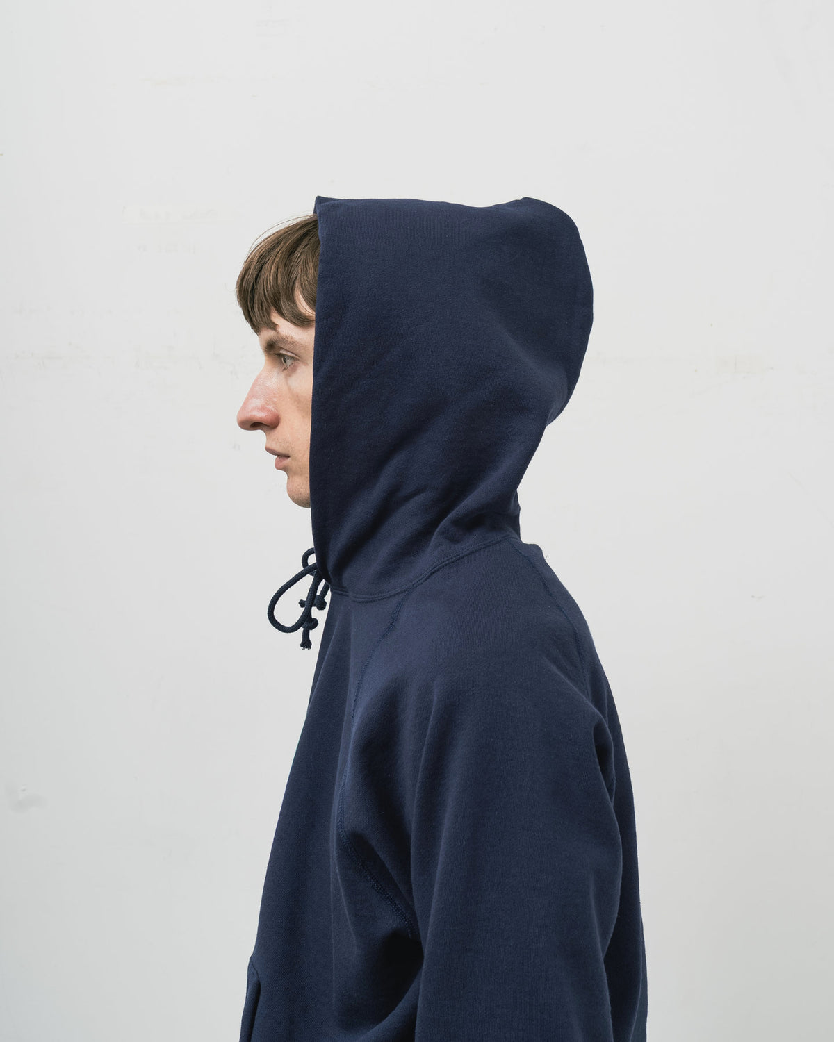 【 26FW 】 ANATOMICA SWEAT RAGLAN PARKA / NAVY