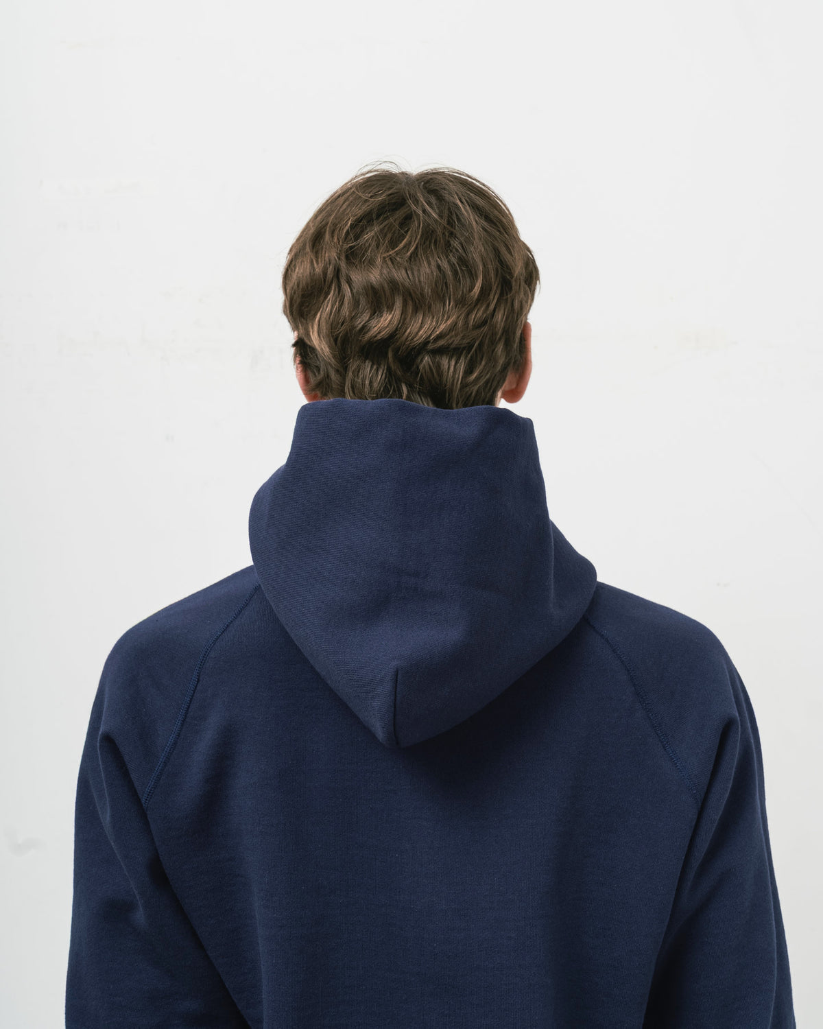 【 26FW 】 ANATOMICA SWEAT RAGLAN PARKA / NAVY