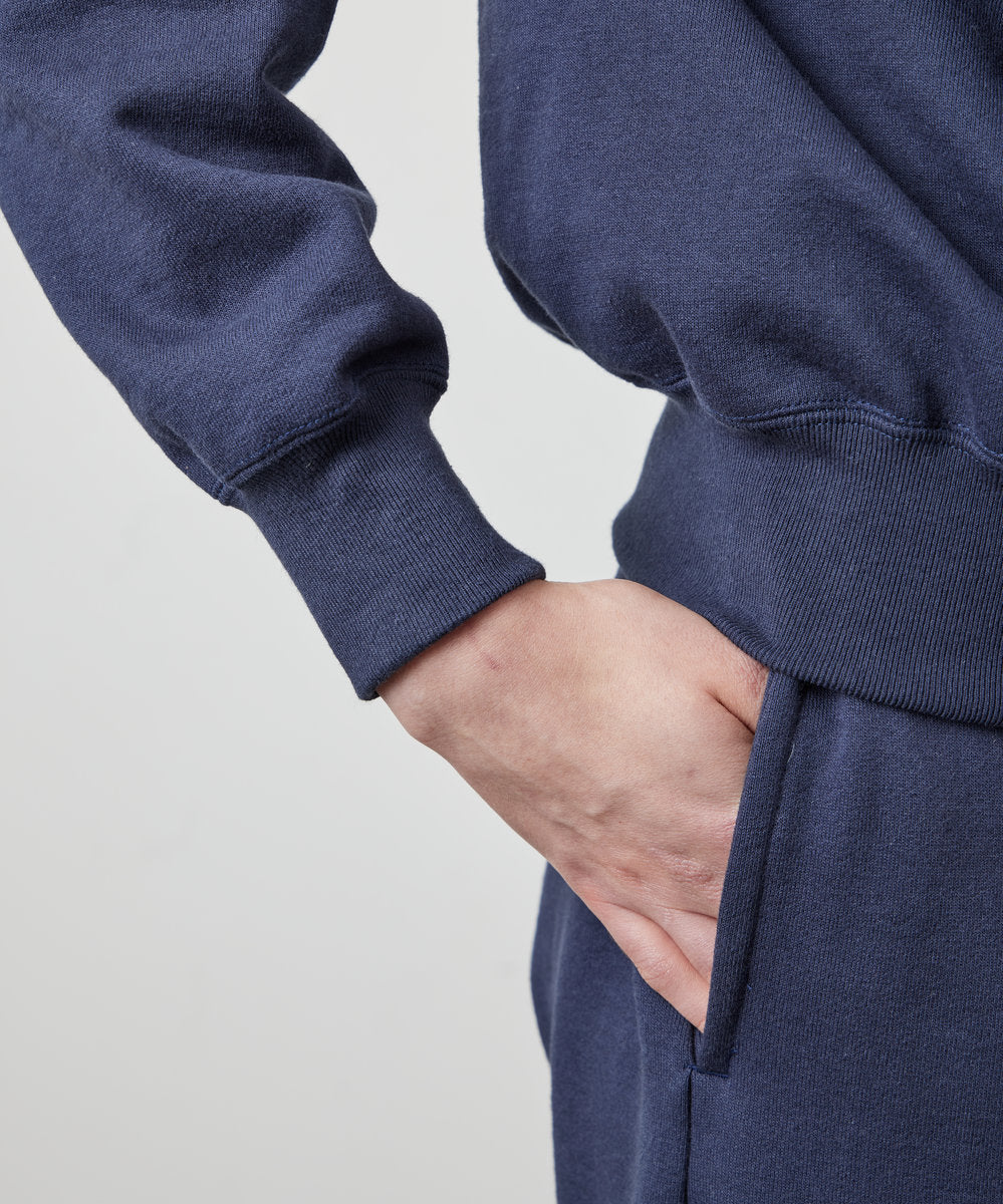 【 26FW 】 ANATOMICA SWEAT RAGLAN PARKA / NAVY
