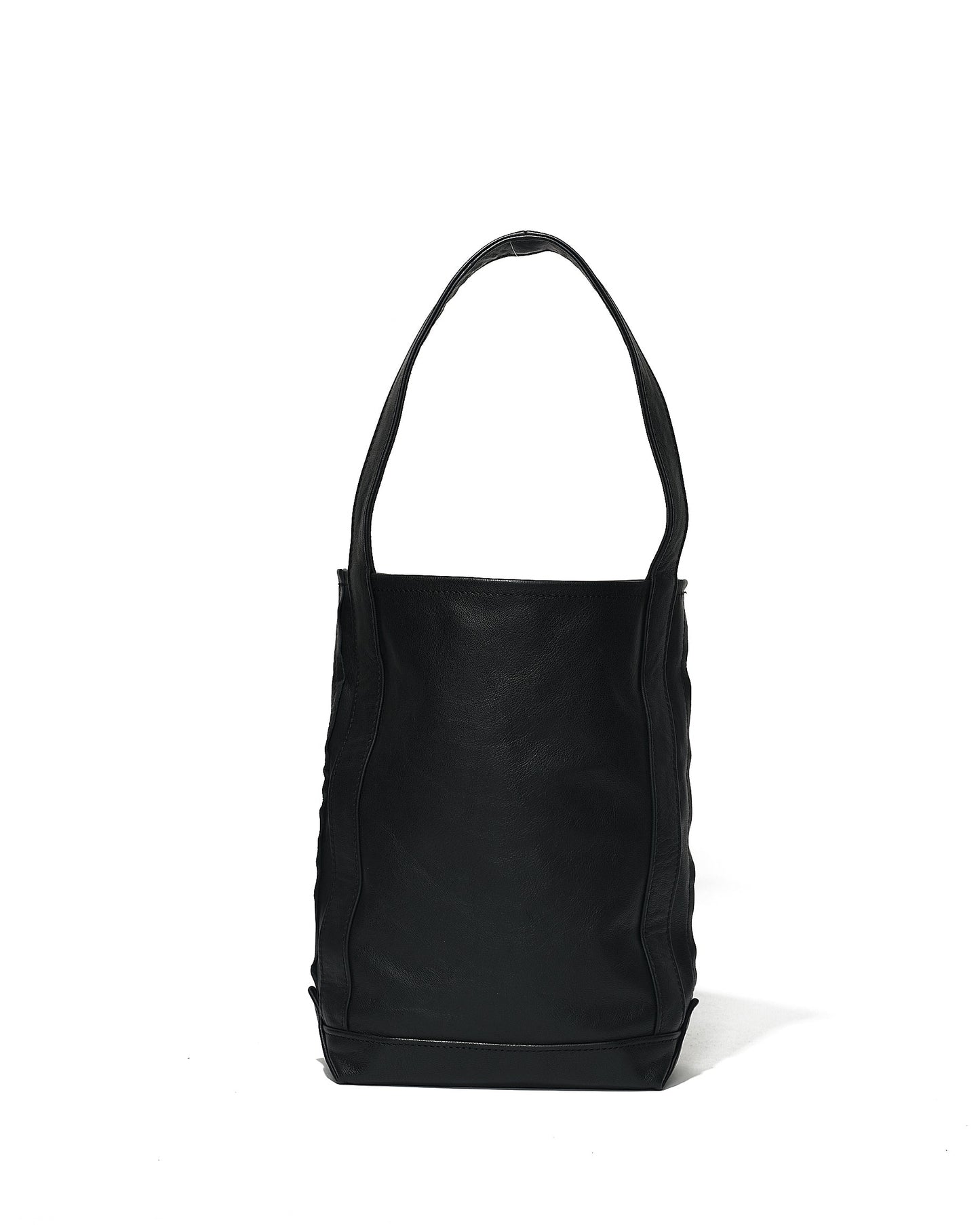 【 ANATOMICA by TEMBEA 】　BAGUETTE TOTE GOAT LEATHER by TEMBEA / BLACK
