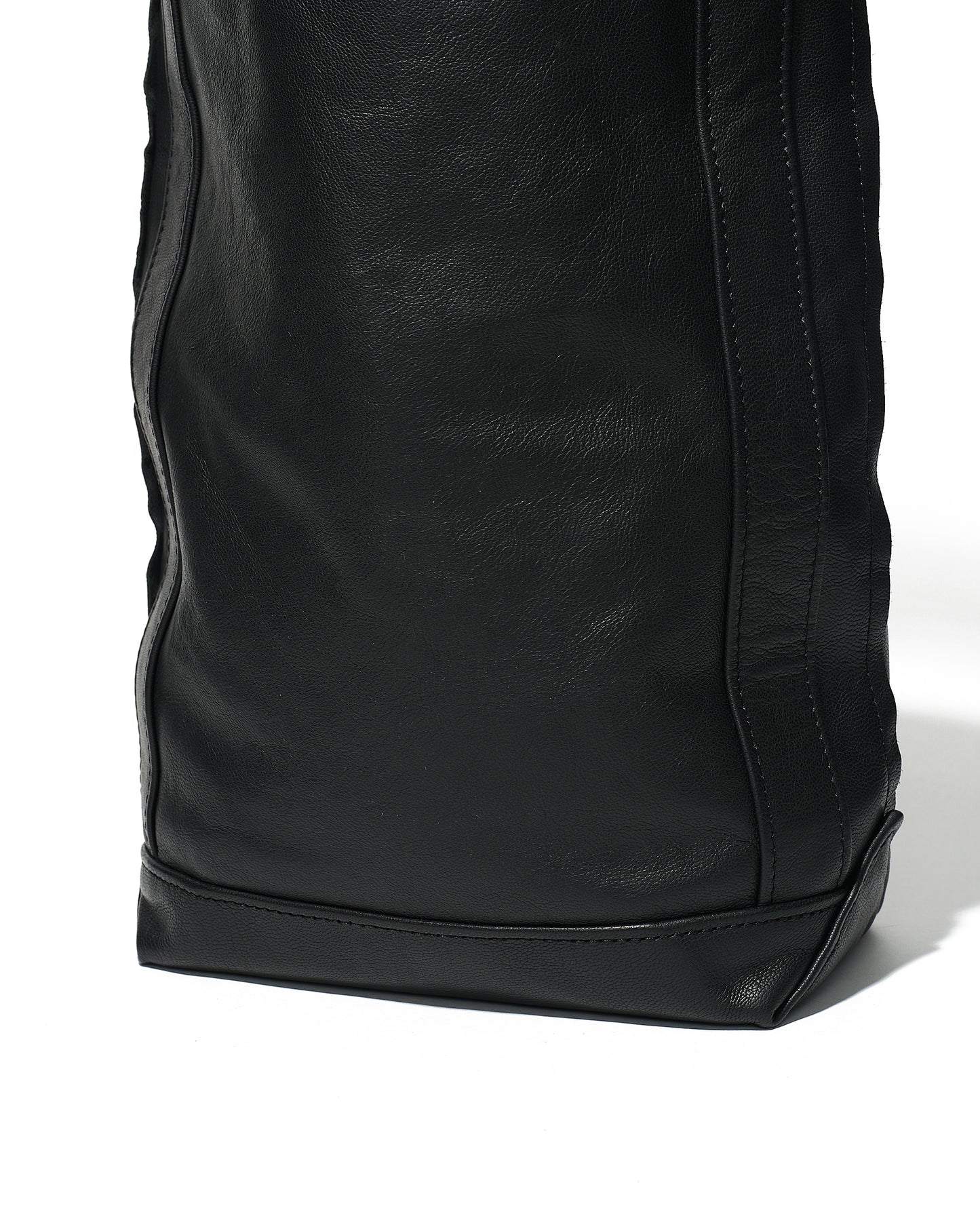 【 ANATOMICA by TEMBEA 】　BAGUETTE TOTE GOAT LEATHER by TEMBEA / BLACK