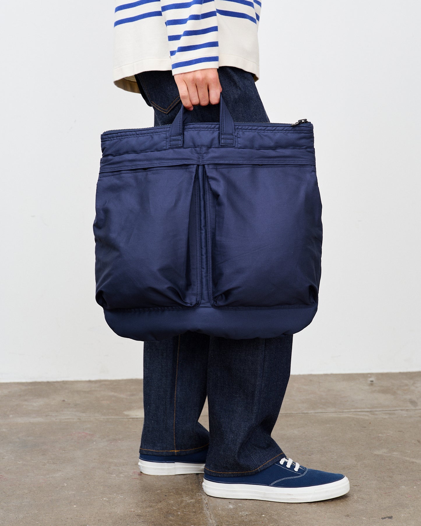 【 26SS 】ANATOMICA USAF HELMET BAG M / NAVY