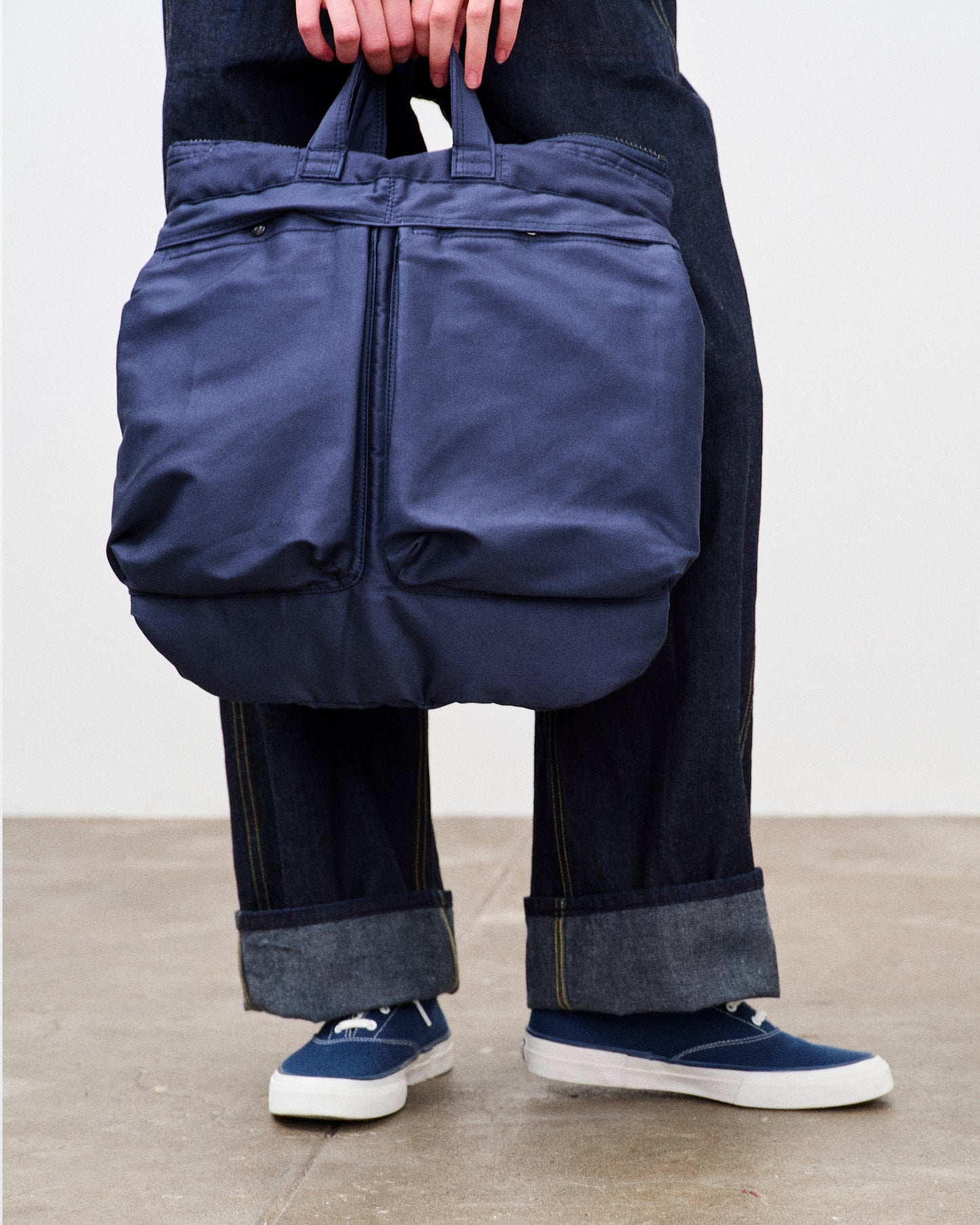 【 26SS 】ANATOMICA USAF HELMET BAG S / NAVY