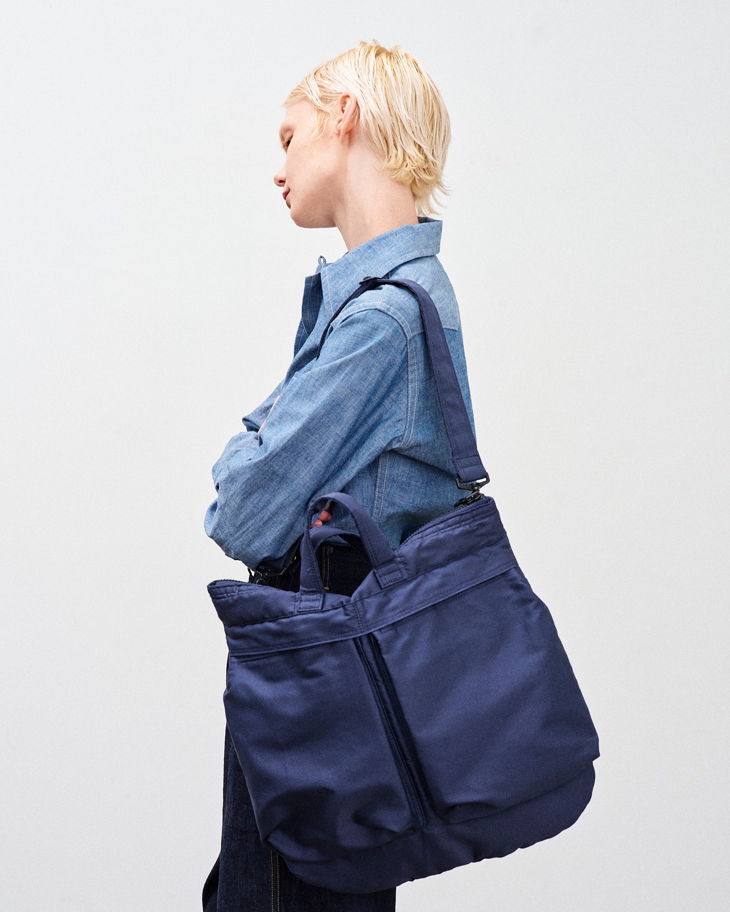 【 26SS 】ANATOMICA USAF HELMET BAG S / NAVY
