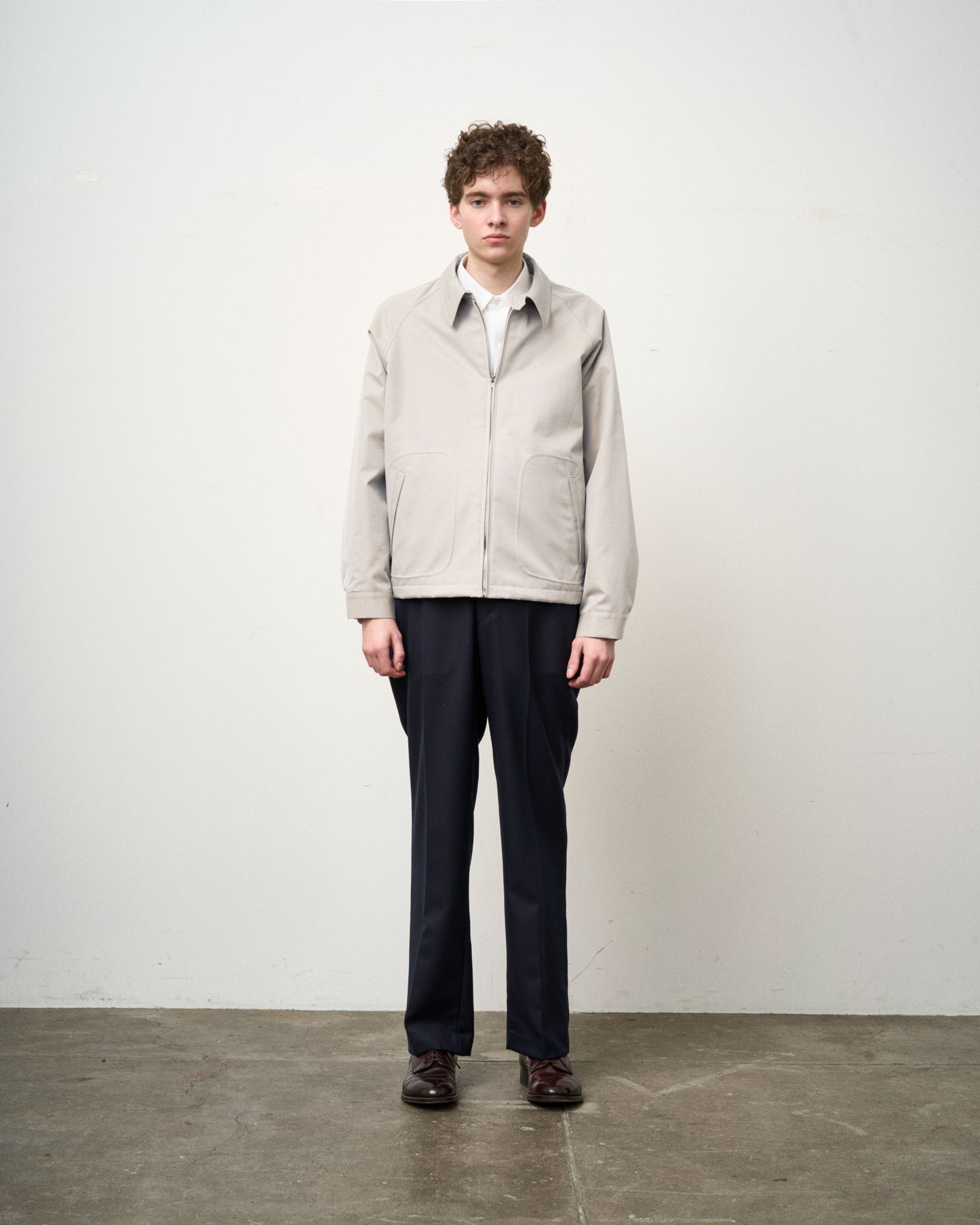 【 26FW 】ANATOMICA × Braggin'Dragon VAN NUYS JACKET / OYSTER