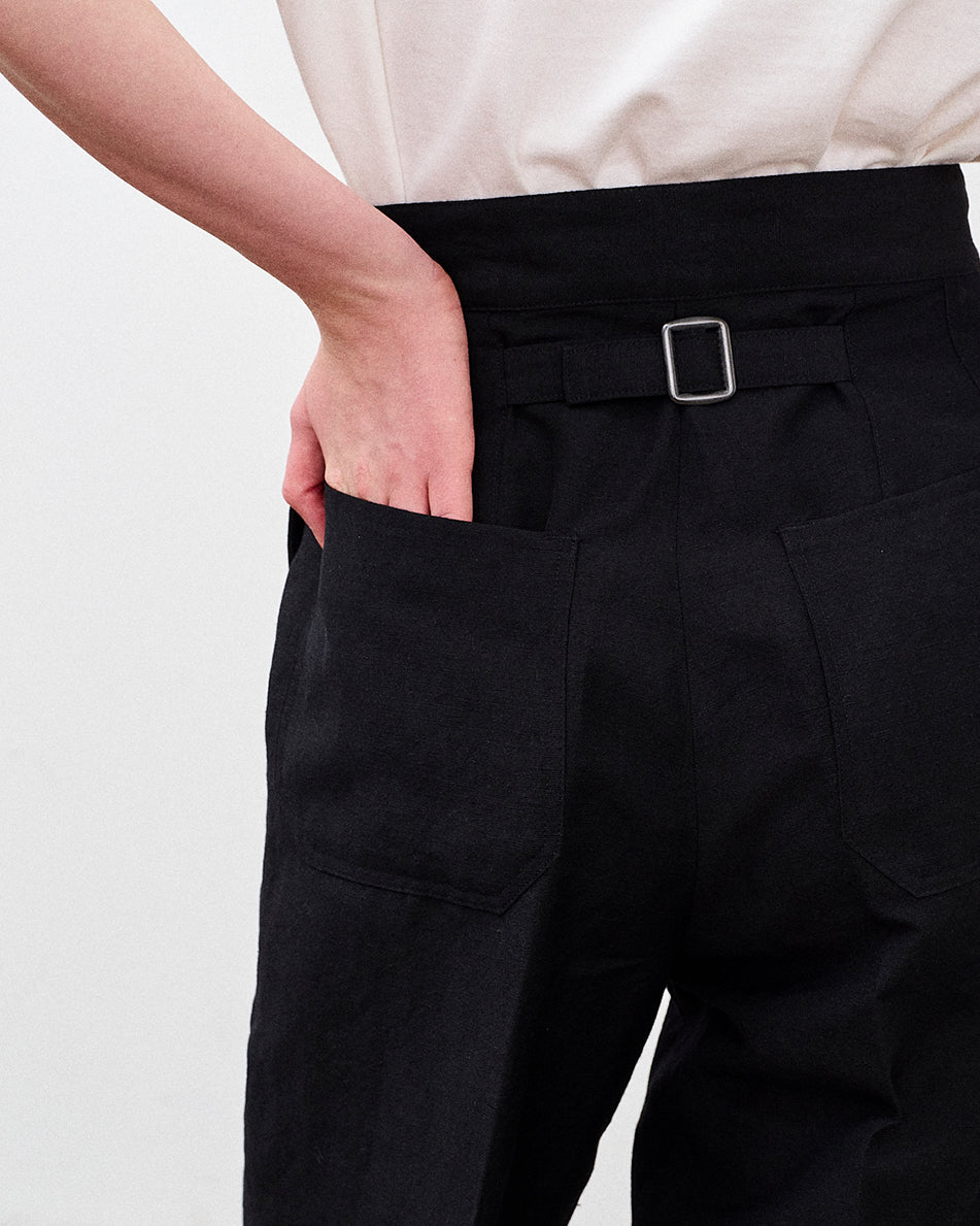 【 26SS 】ANATOMICA WAVES W/L CLOTH / BLACK