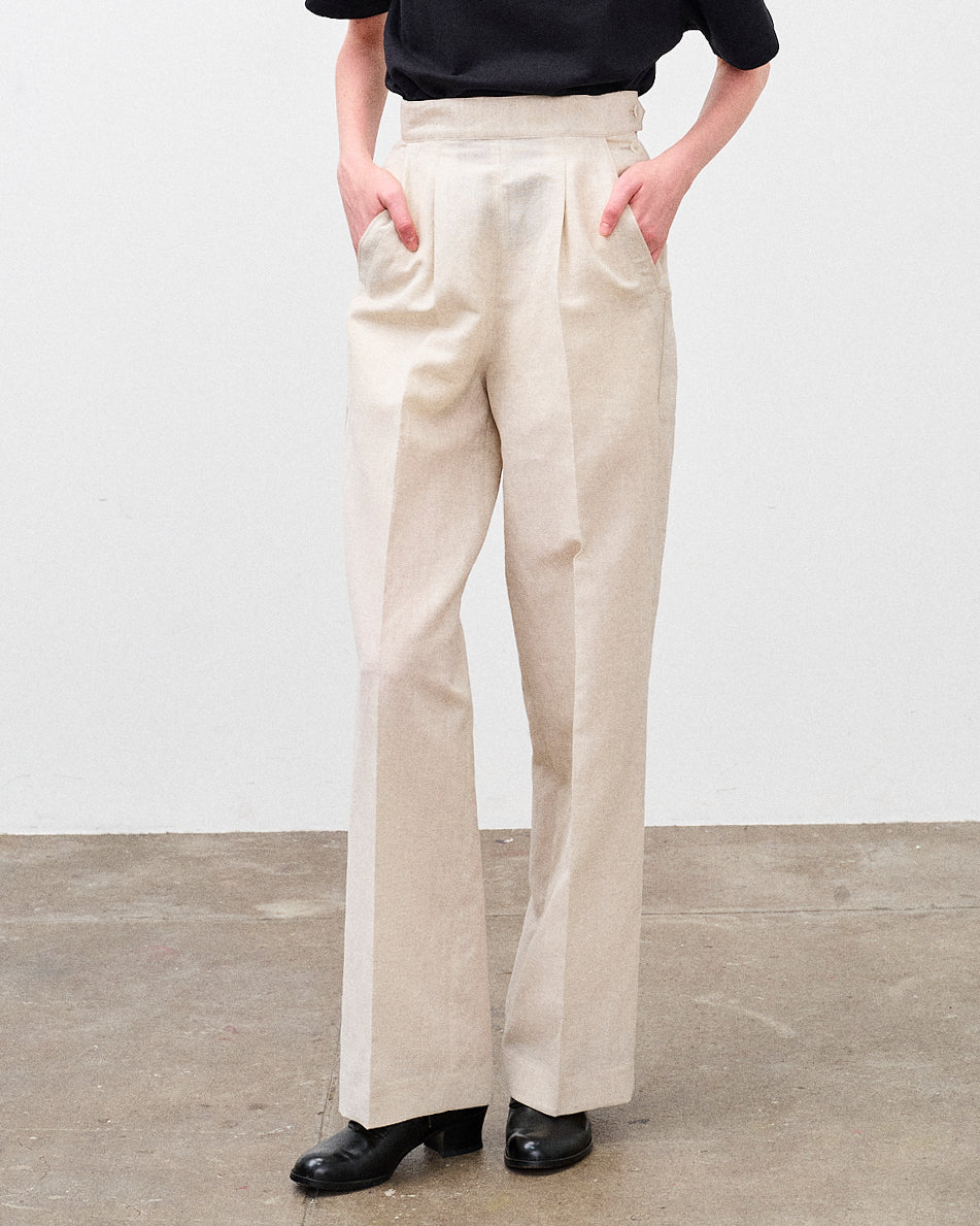 【 26SS 】ANATOMICA WAVES W/L CLOTH / NATURAL