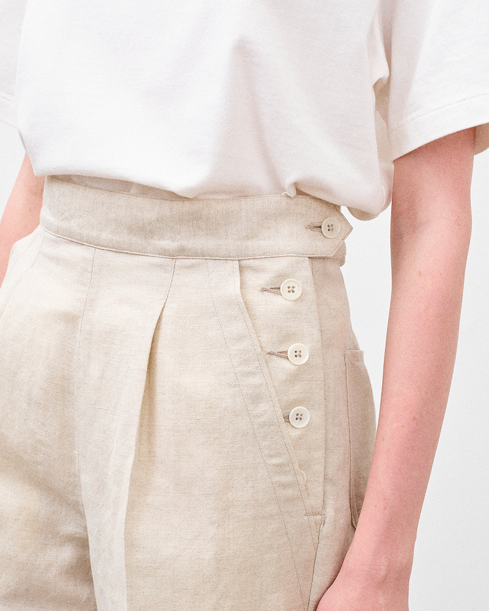 【 26SS 】ANATOMICA WAVES W/L CLOTH / NATURAL