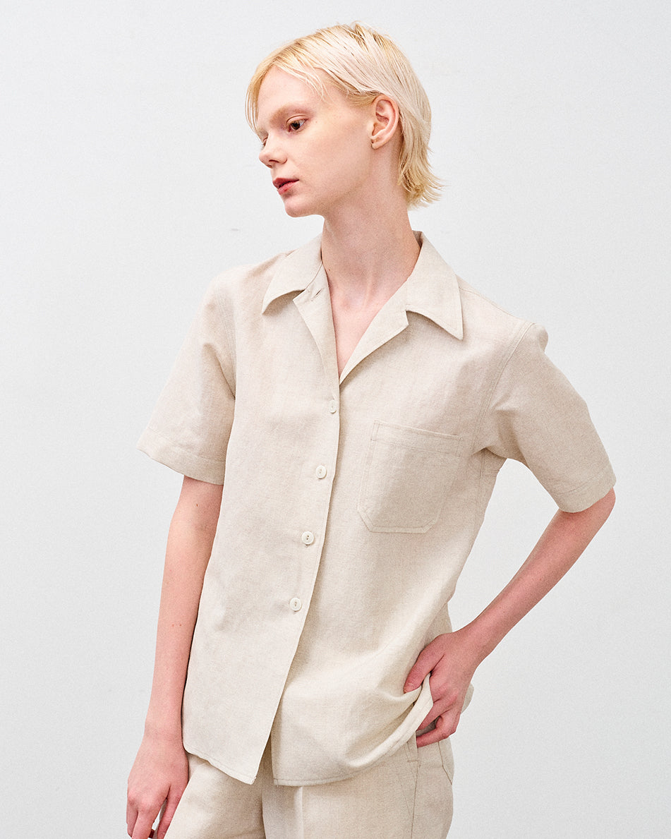 【 26SS 】ANATOMICA WAVES CHARLOTTE W/L CLOTH / NATURAL