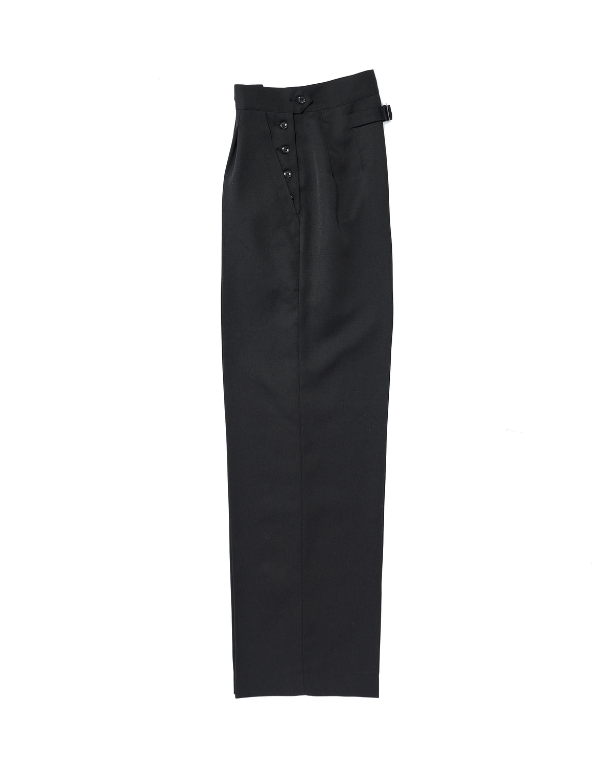 【 26FW 】ANATOMCA WAVES PANTS WOOL TWILL  / BLACK