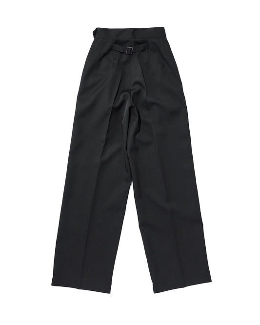 【 26FW 】ANATOMCA WAVES PANTS WOOL TWILL  / BLACK