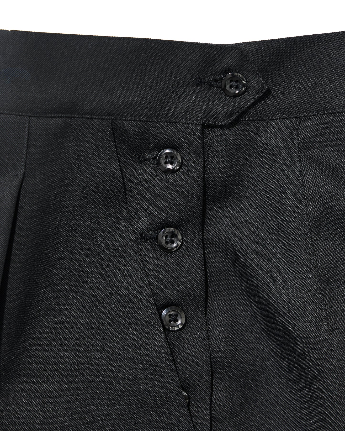 【 26FW 】ANATOMCA WAVES PANTS WOOL TWILL  / BLACK