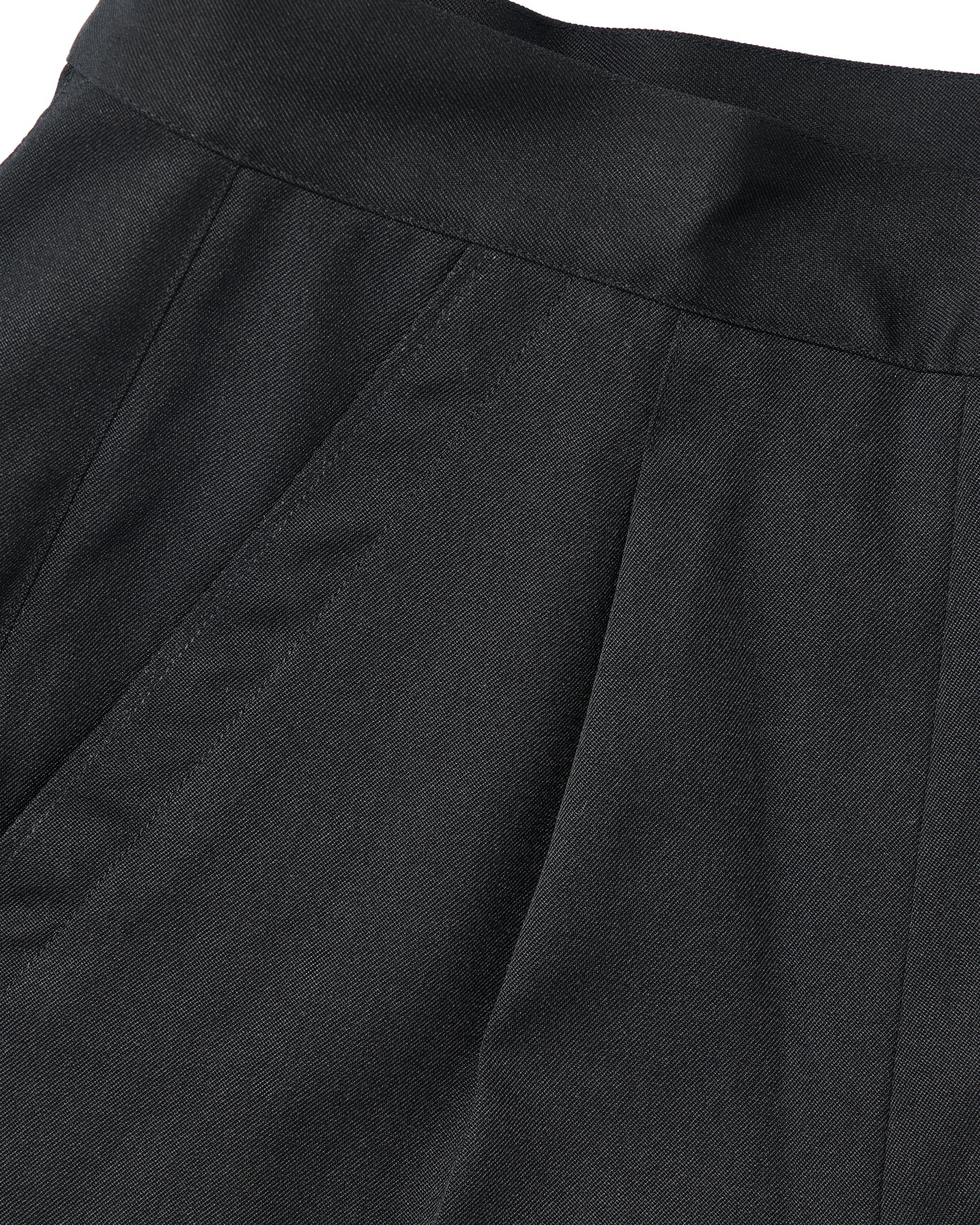 【 26FW 】ANATOMCA WAVES PANTS WOOL TWILL  / BLACK