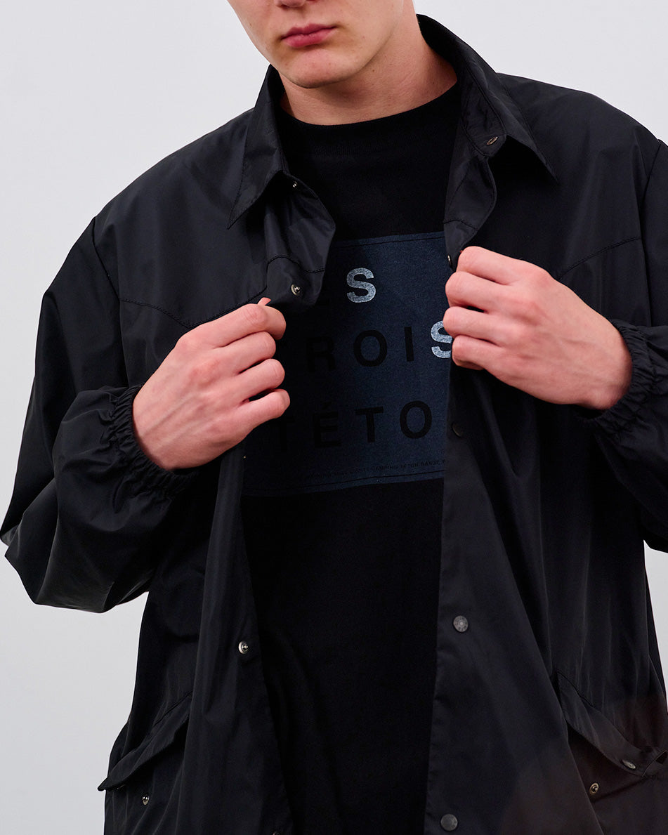 【 26SS 】RMFC WIND SHIRT CLASSIC TAFFETA / BLACK