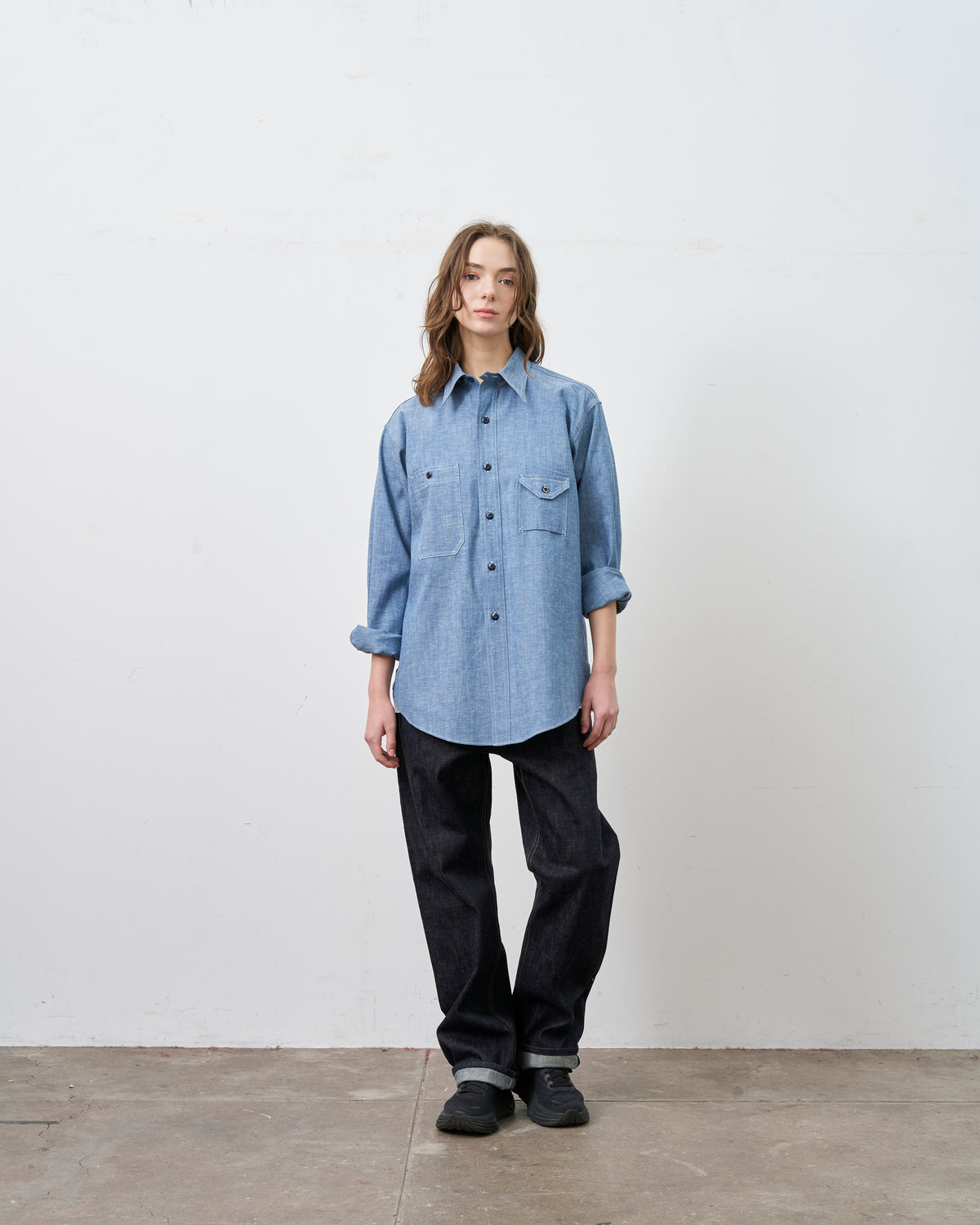 【 26FW 】BIGYANK Y1929 CHAMBRAY SHIRT / INDIGO