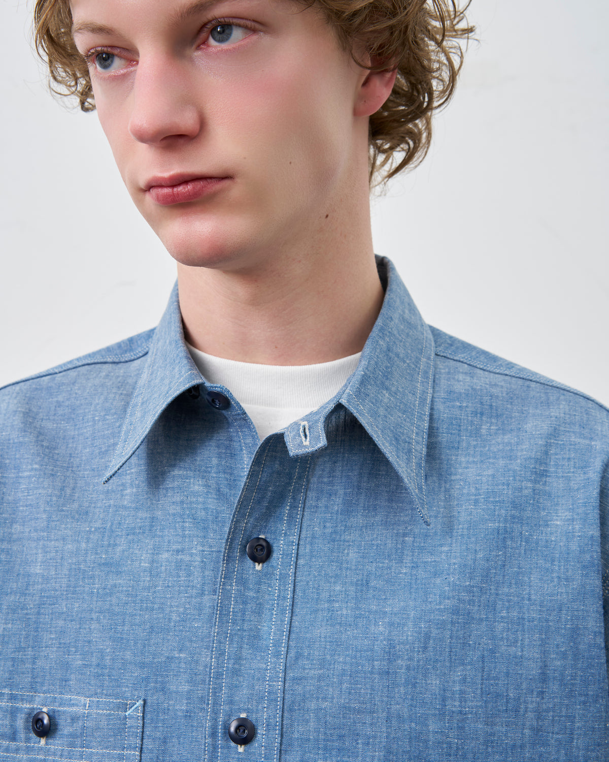 【 26FW 】BIGYANK Y1929 CHAMBRAY SHIRT / INDIGO