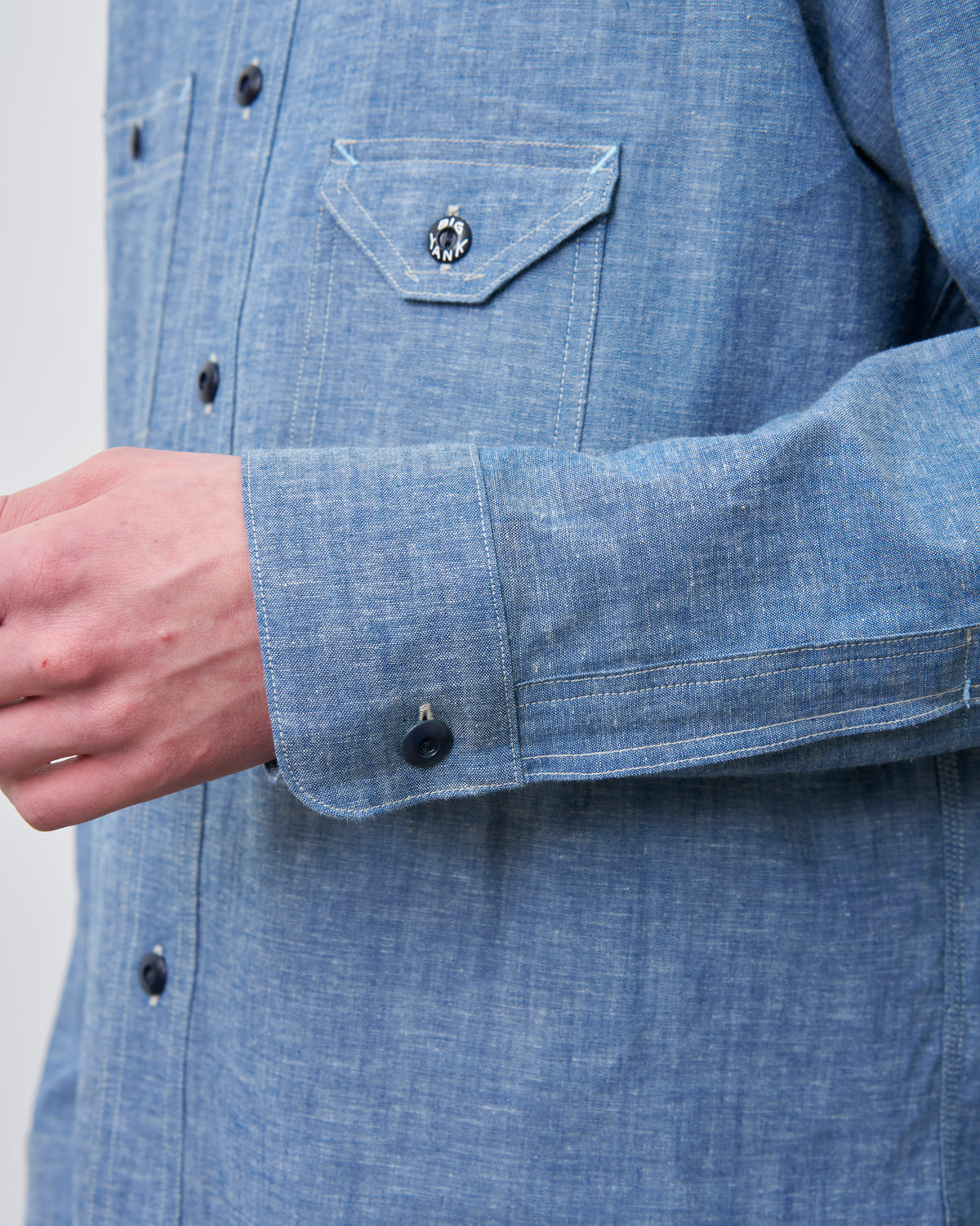 【 26FW 】BIGYANK Y1929 CHAMBRAY SHIRT / INDIGO