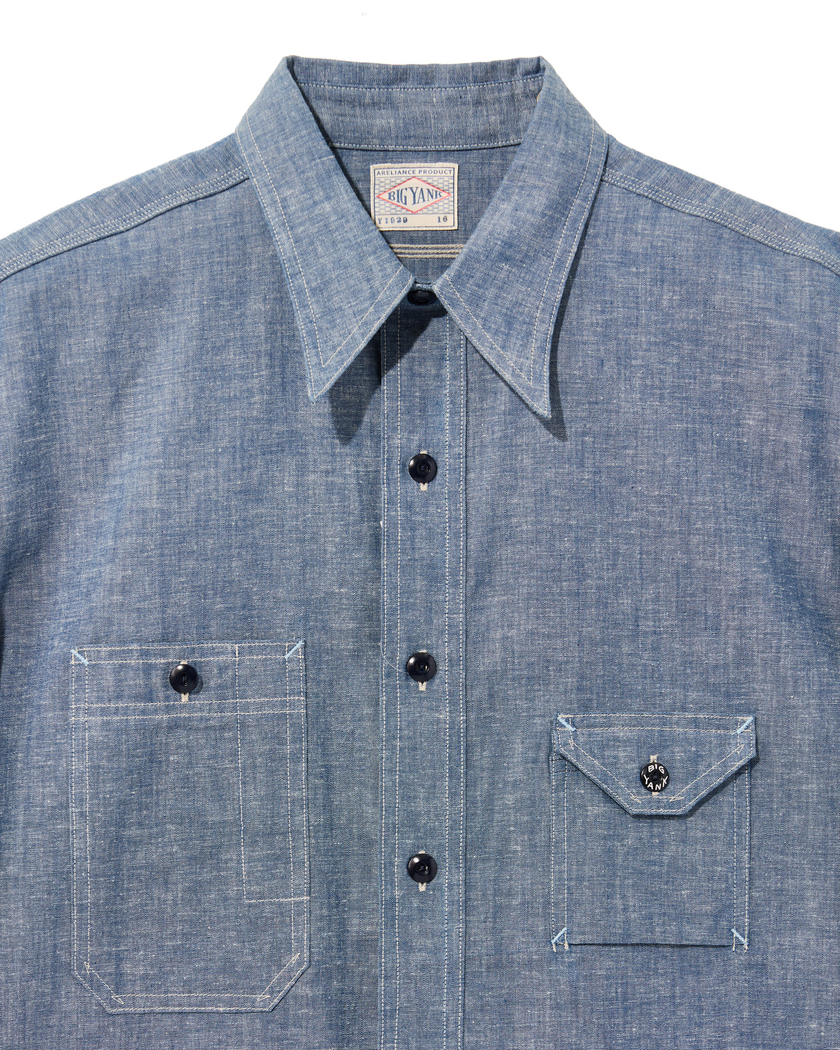 【 26FW 】BIGYANK Y1929 CHAMBRAY SHIRT / INDIGO